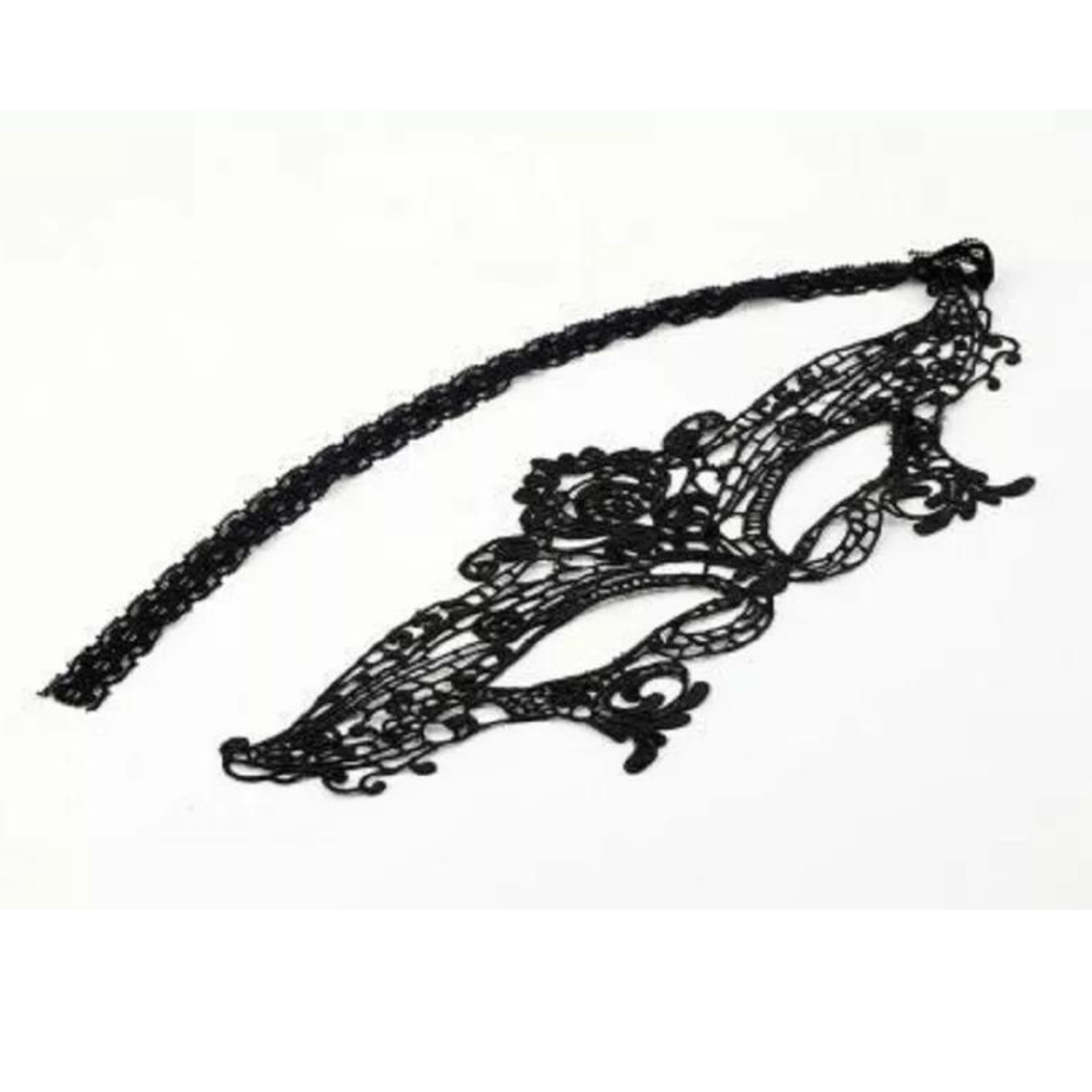 Ladies Face Masquerade Party Fancy Dress Black Sexy Lace Eye Mask Costume 21