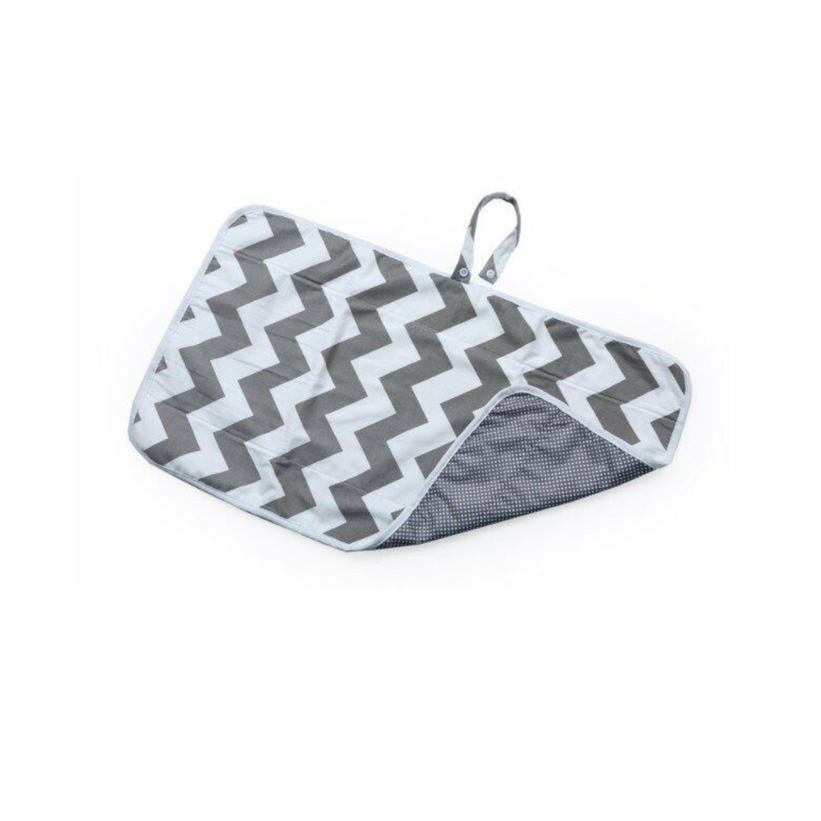 Portable Waterproof Reusable Change Mat Nappy Diaper Wave Ash Pram Bag