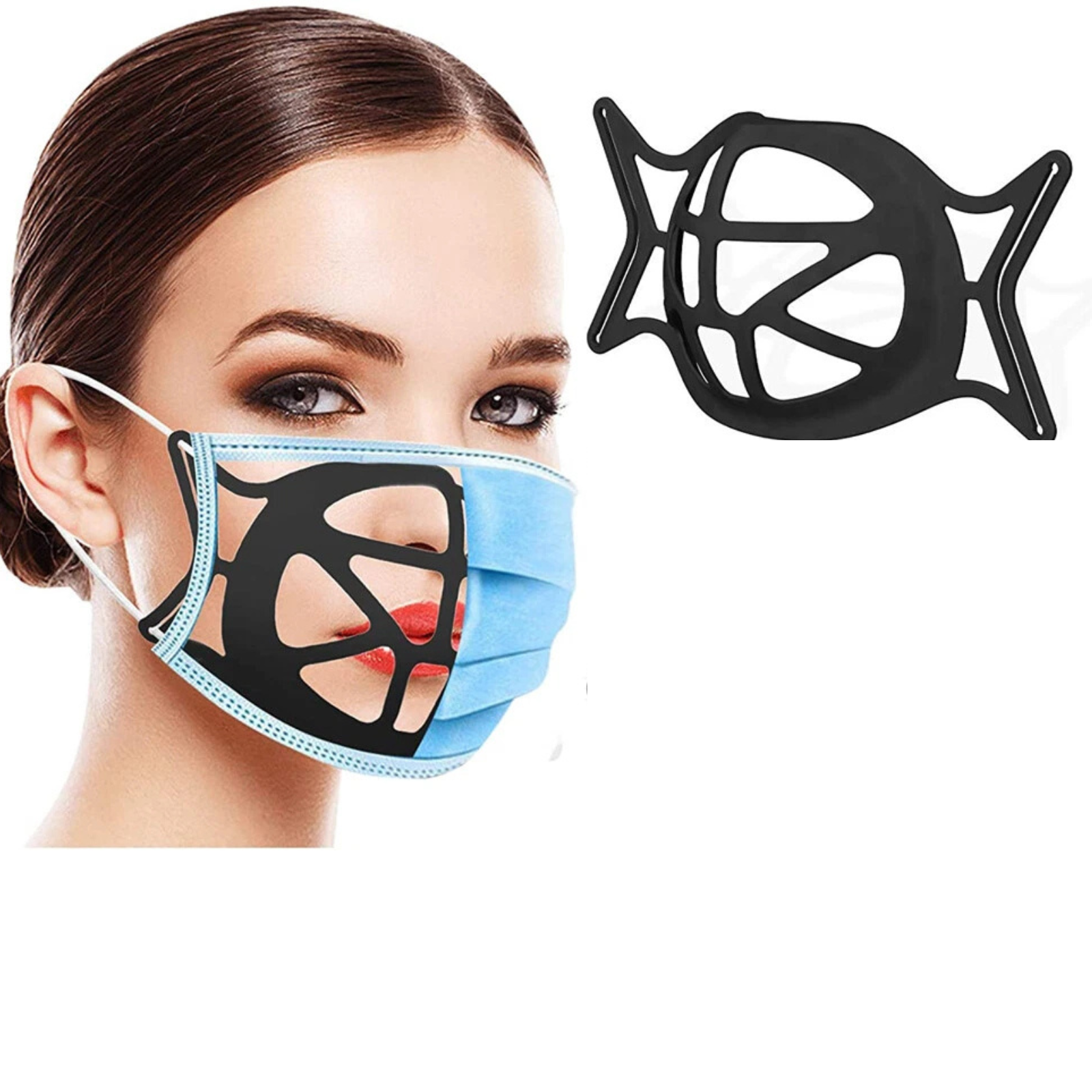 Silicone Face Mask 3D Inner Support Frame Breathable Bracket Holder 5 Pack