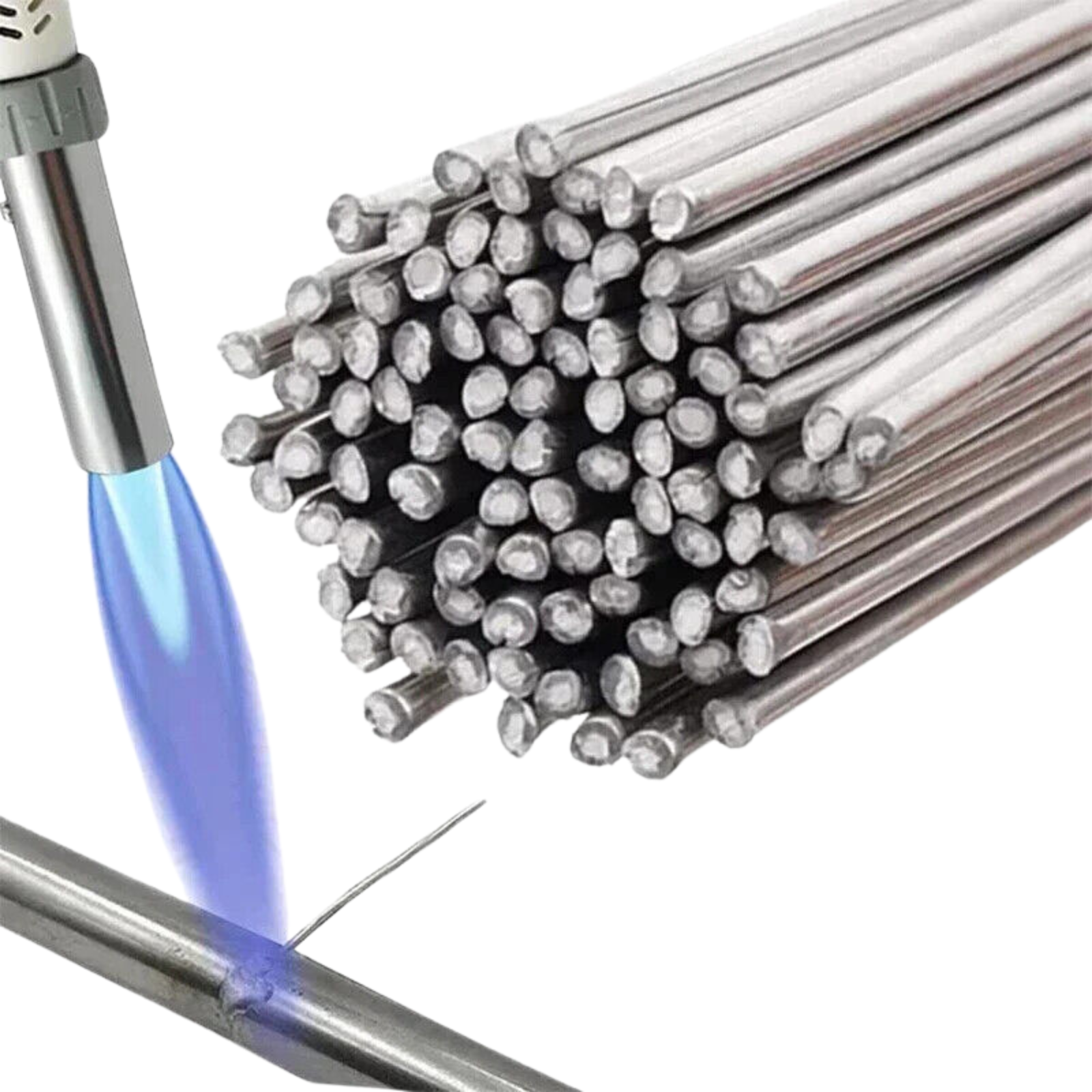 50x Welding Rods Aluminum Low Temp Flux-Cored Repair Alloy Fix 2x330mm