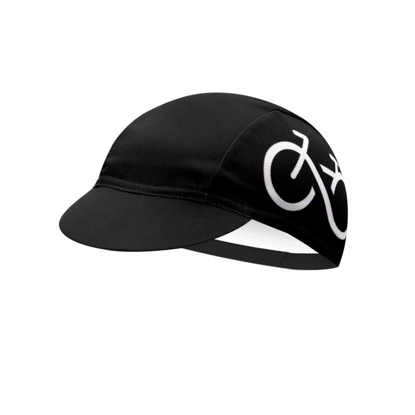 Quick Drying Outdoor Cycling Cap Mesh Breathable Summer Sports Hat Black