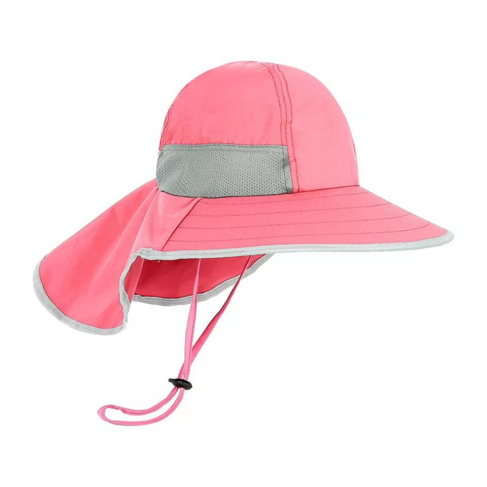 Pink Beach Travel Summer Outdoor Hat Children Kids Wide Brim Sun Bucket