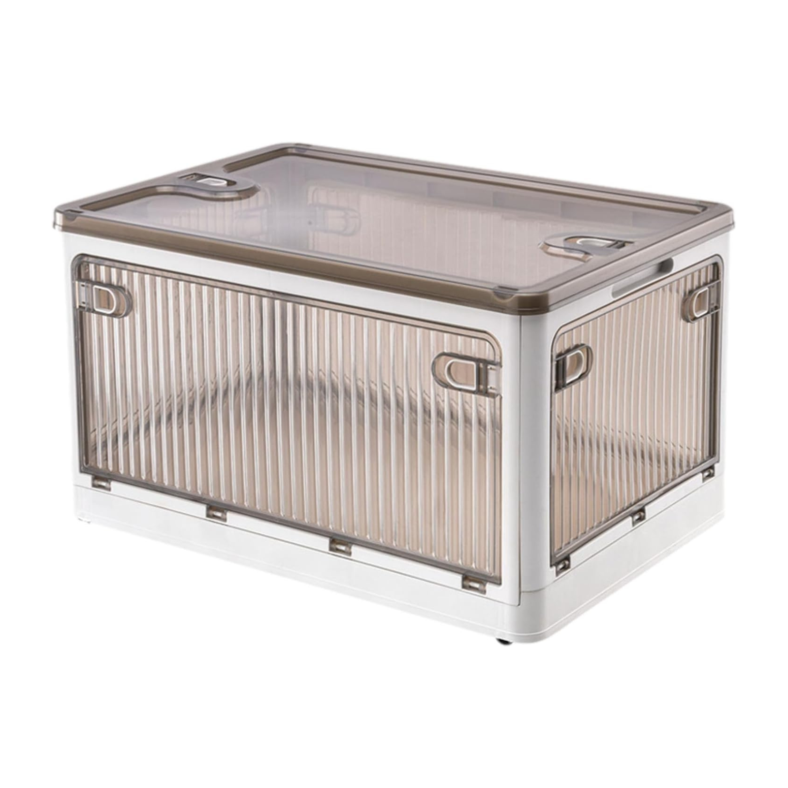 Transparent Foldable New Storage Box 27-S Stackable Organizer