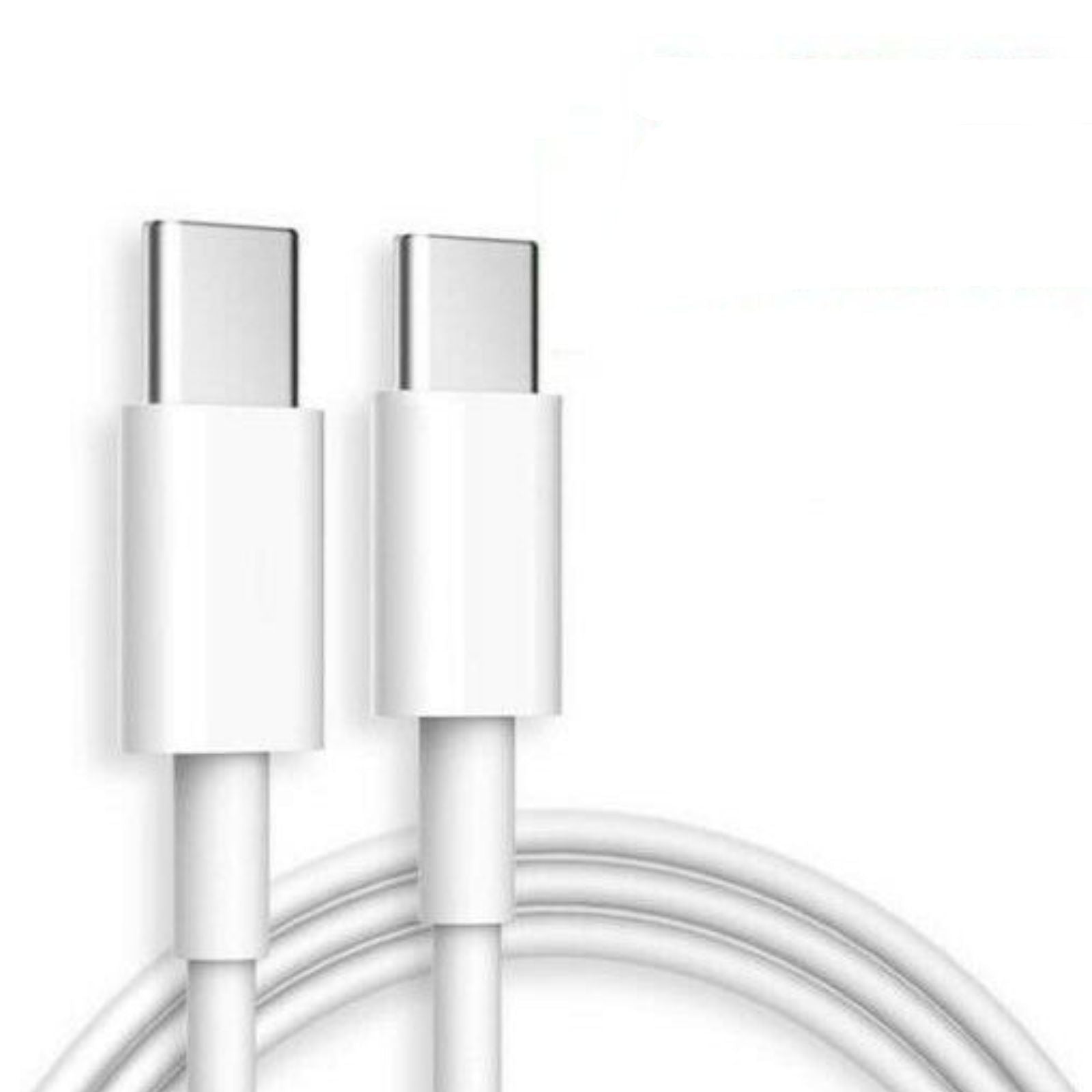 Type C to To USB-C Cable for iPhone 15 Samsung Charging Fast Charger Data 2x