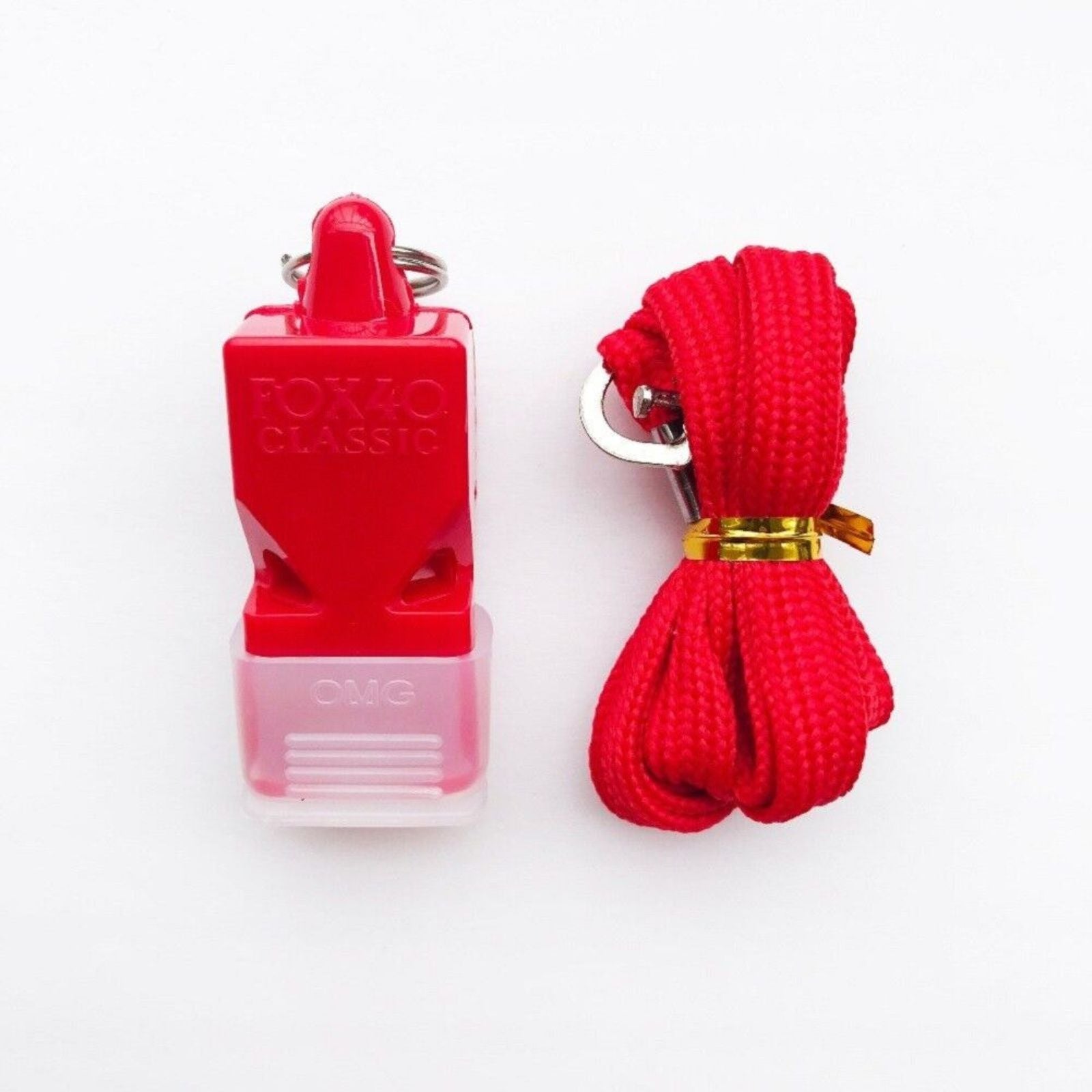 Classic Red Fox40 Safe Whistle CMG Football Outdoor Indoor Sport Referee