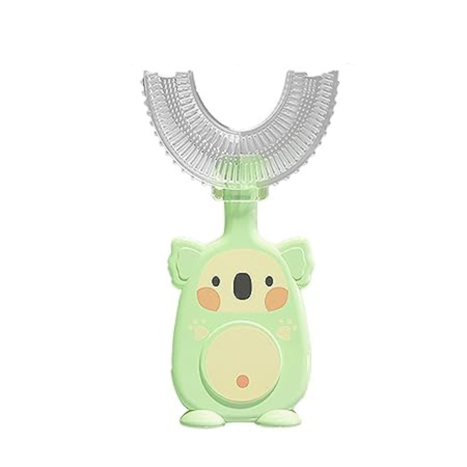 360° U-Shape Toothbrush Children Ages 2-6 Thorough Cleansing Green