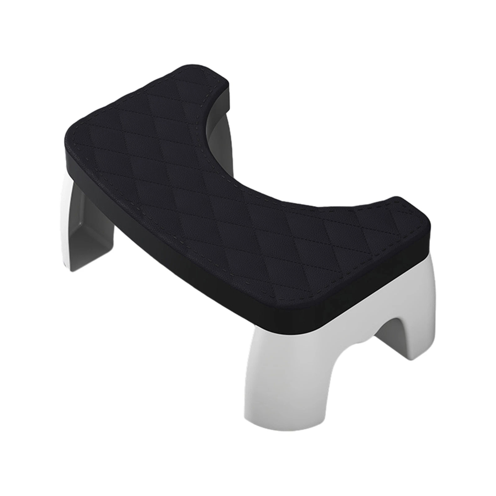 Black Non-Slip Toilet Step Stool Squatty Potty Thickened Reinforced