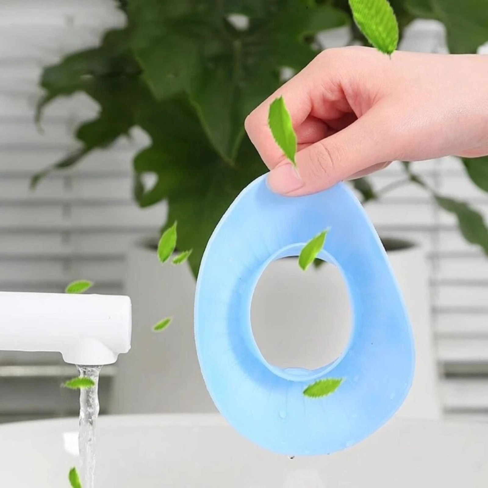 Blue Anti Splash Wrist Guard Prevent Wetness Protective Band Pair