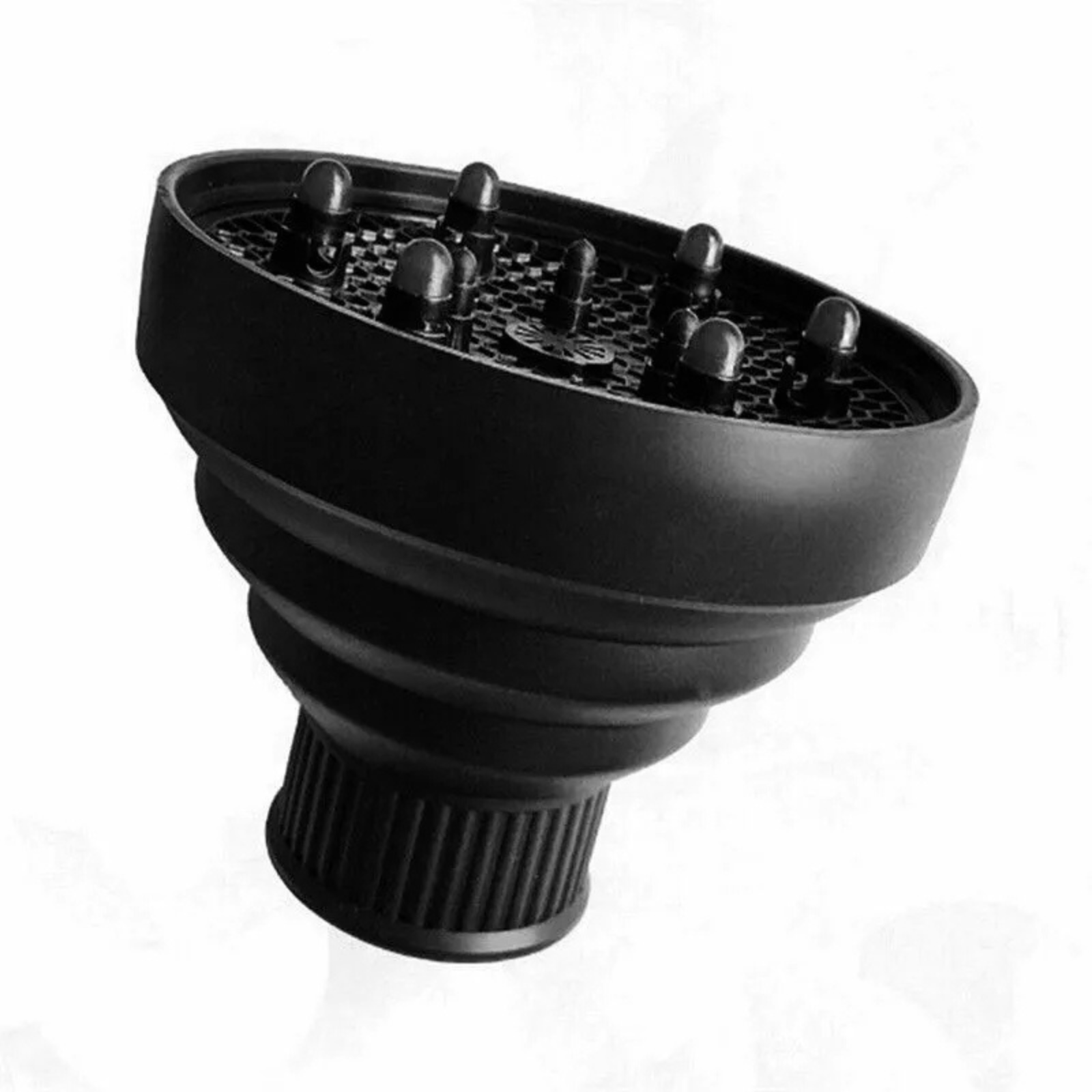 Foldable Diffuser Professional Salon Silicone NEW Hair Dryer Universal Black