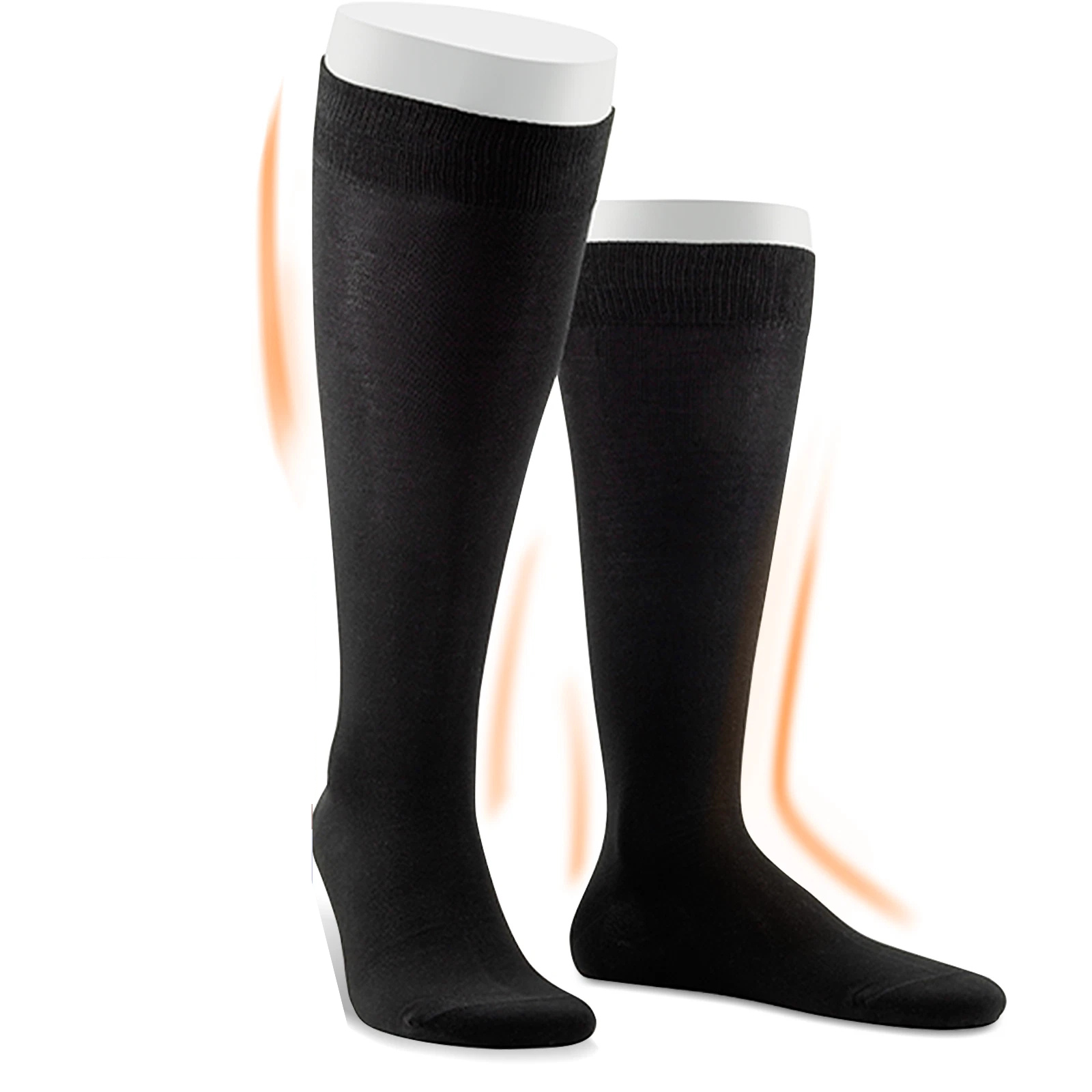 Travel Flight Compression Socks 1 Pair M and 1 Pair L Circulation Support