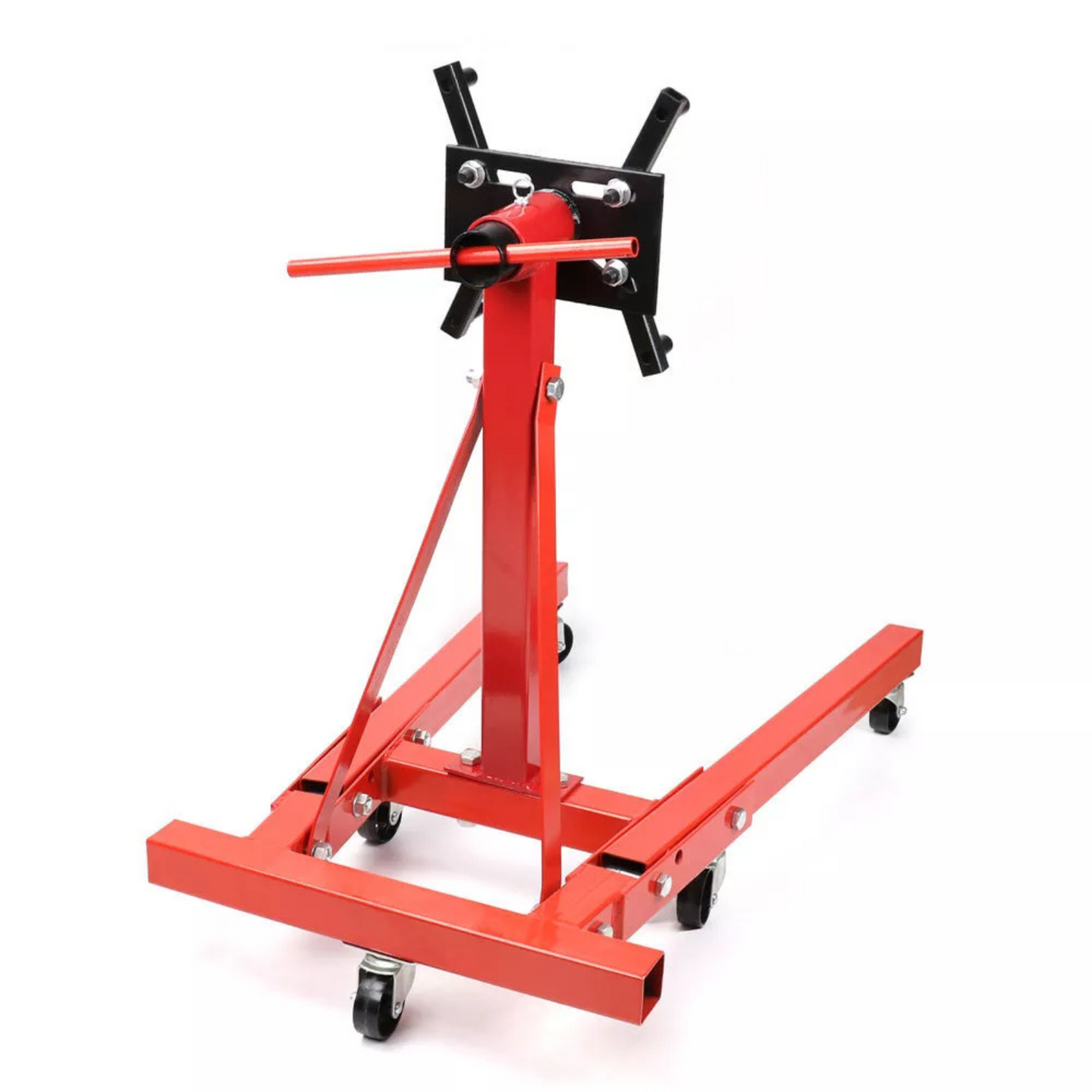 Workshop Auto Motor Crane Hoist 900kg Folding Engine Stand 2000lb Heavy Duty