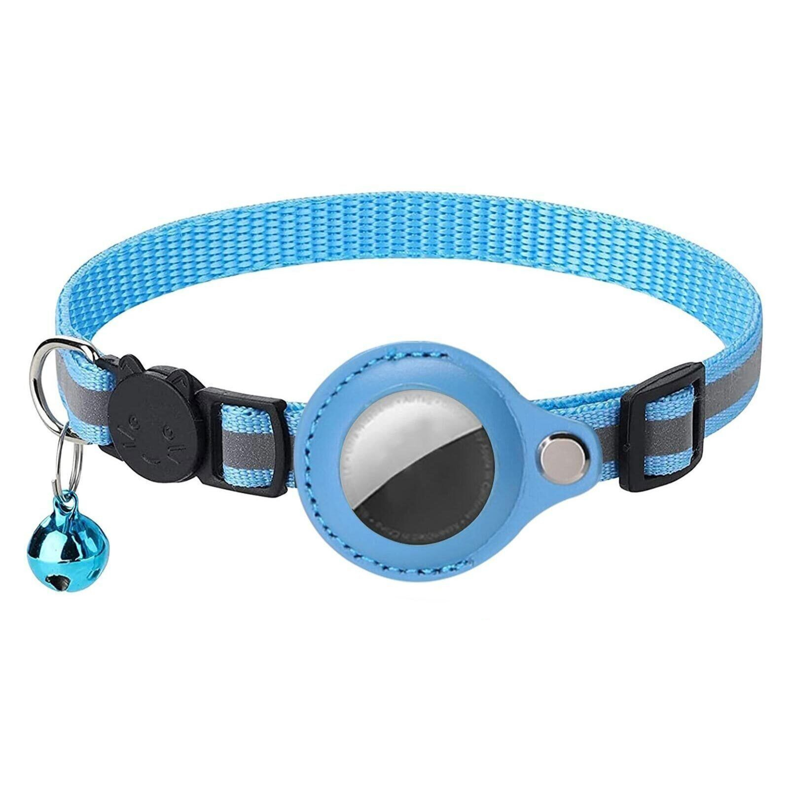 Pet Collar Blue Air Tag GPS Anti-lost Apple AirTag Cat Dog Collar For Tracking