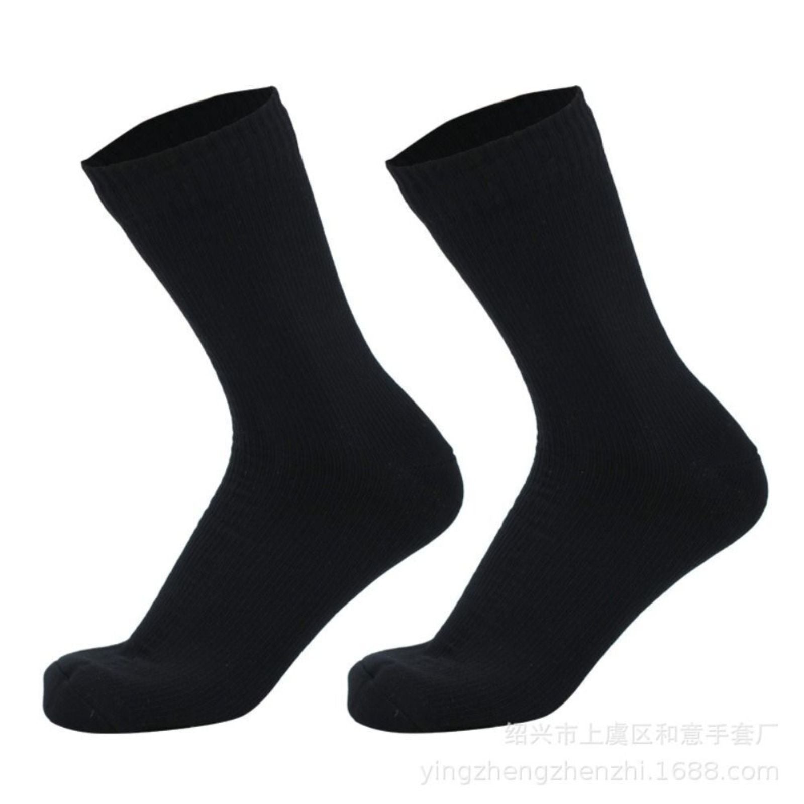 Waterproof Socks Comfortable Winter Hiking Socks Black EU 40-42 Medium
