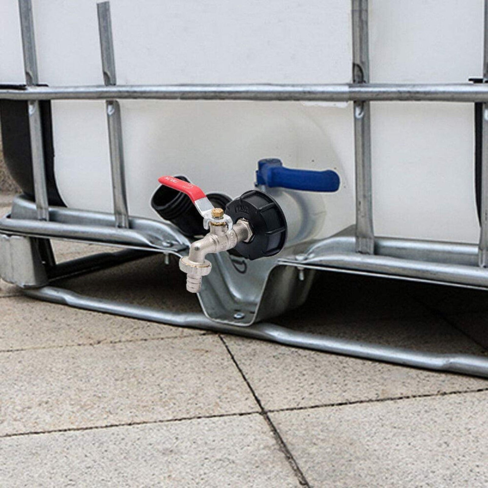 IBC Tank Hose Tap Garden Yard Water Connector Adapter Fittings 1/2" S60X6 Tool