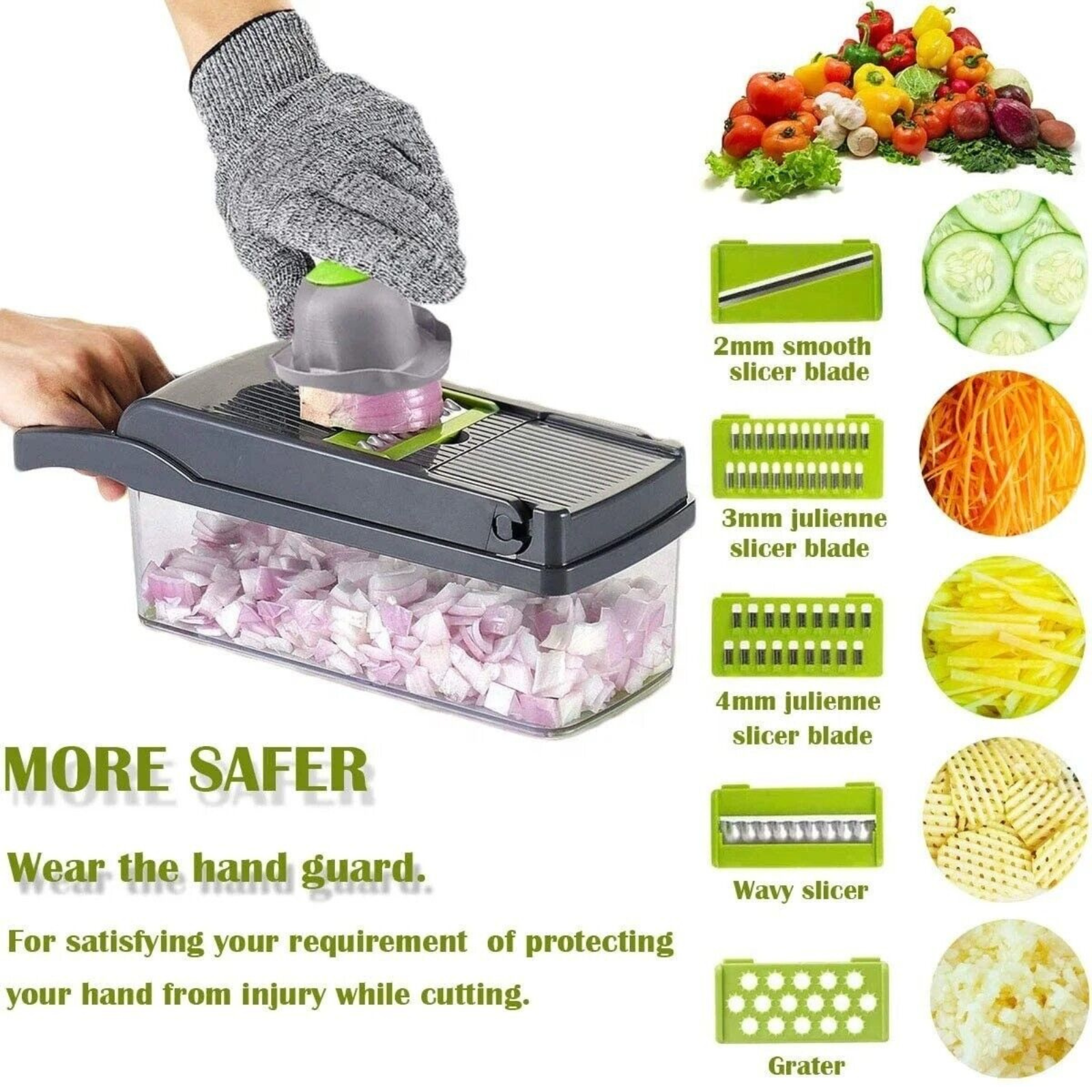 Veggie Slicer Cutter Dicer Kitchen Food Choppers Vegetable Food Onion