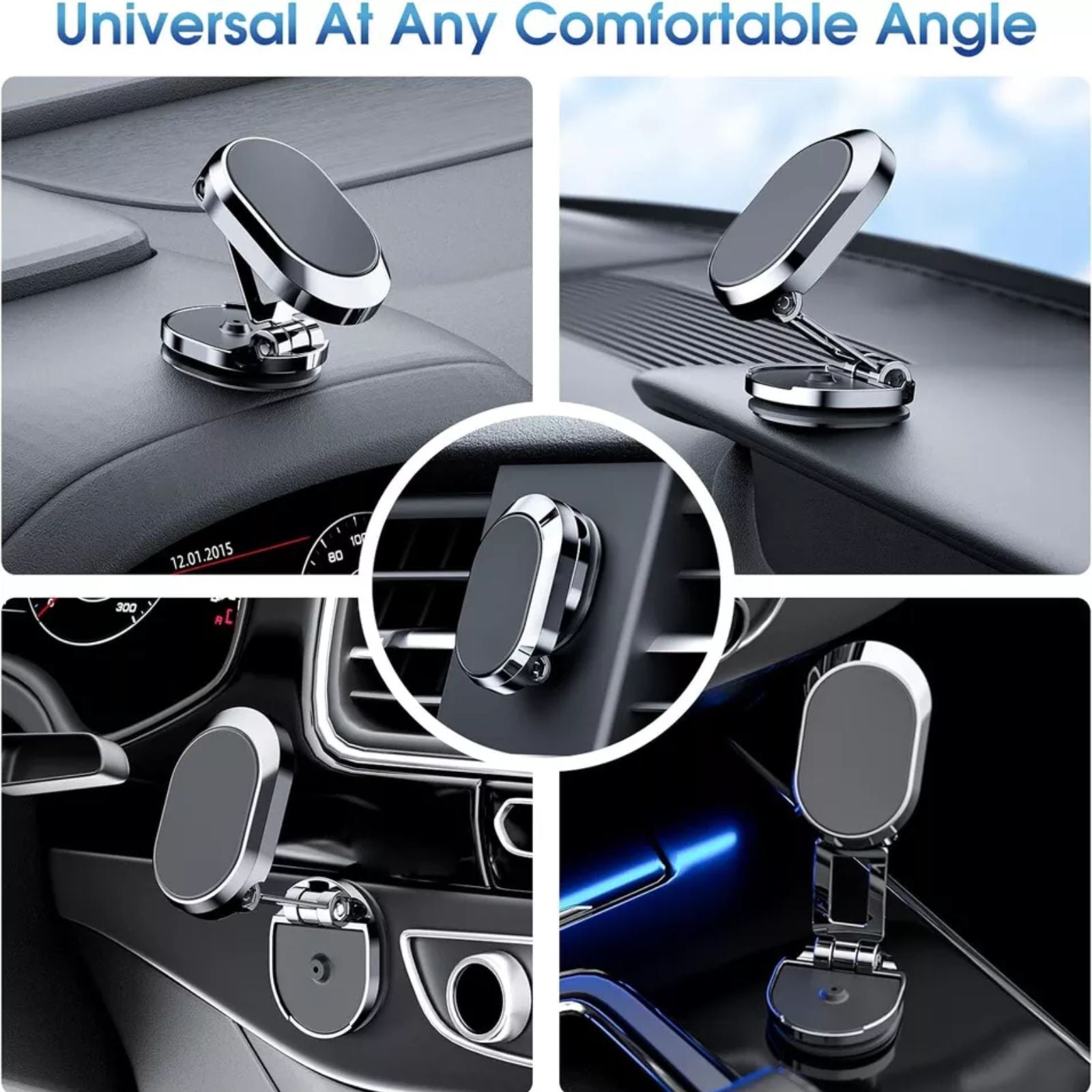 Mobile Phone Metal Magnetic Car Mount Phone Stand GPS