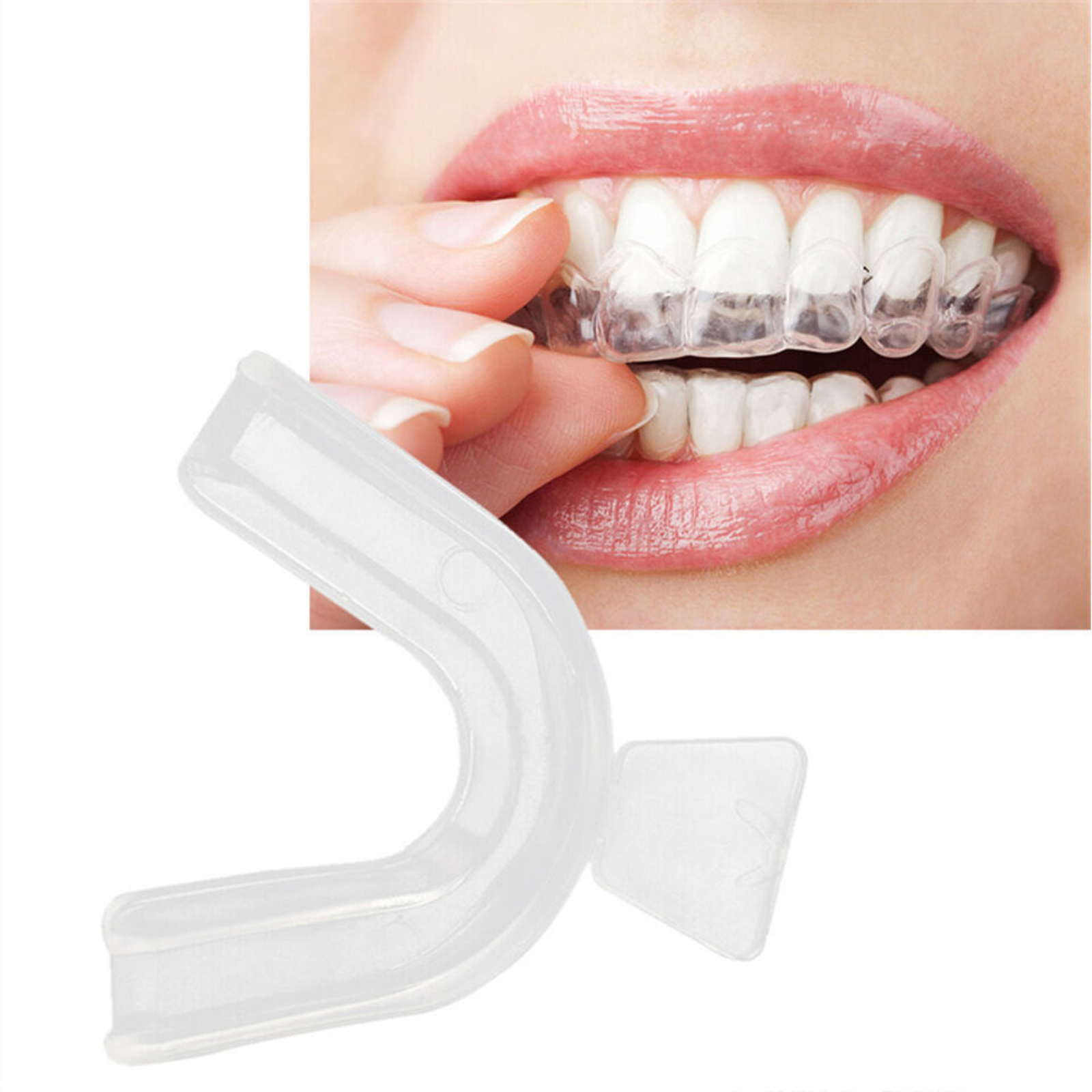 Self Mould Plastic Clear Guards Thermo Teeth Whitening Mouth Trays Custom