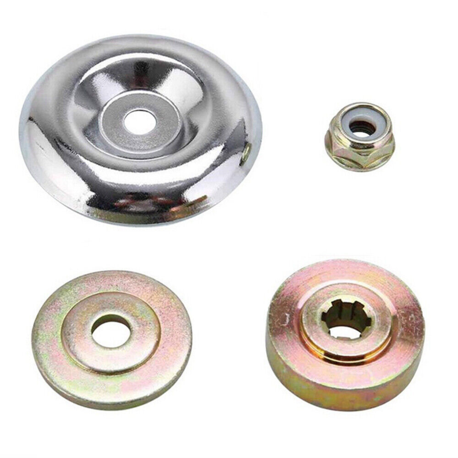 Grass Cutter Head Tool 8 Weed Brush With Adapter Steel Wire Trimmer LawnMower