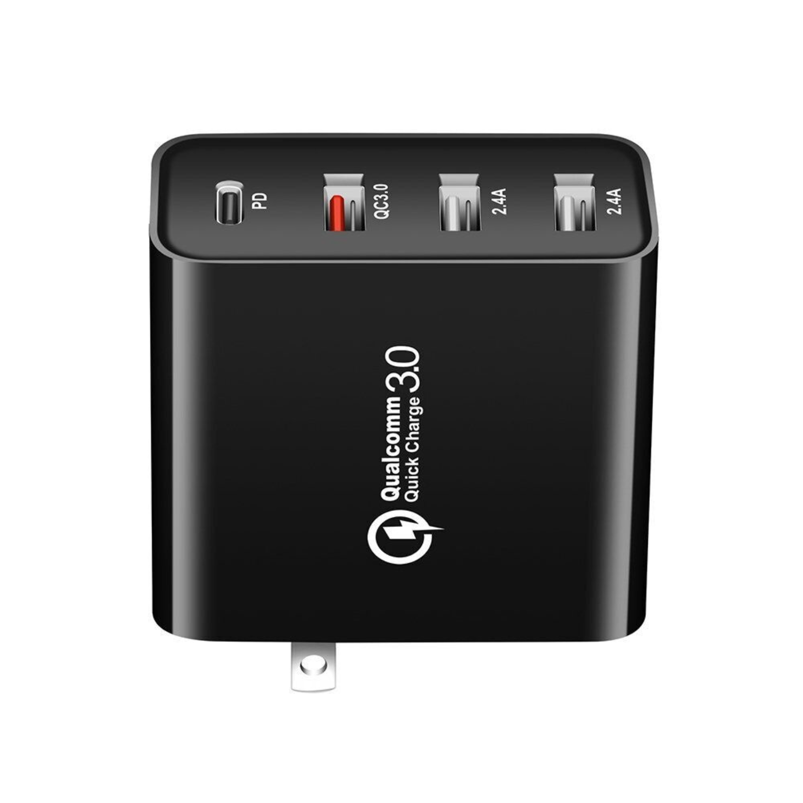 4 Port Fast Charging Charger Multi USB QC3.0 48W PD Type C Wall Adapter