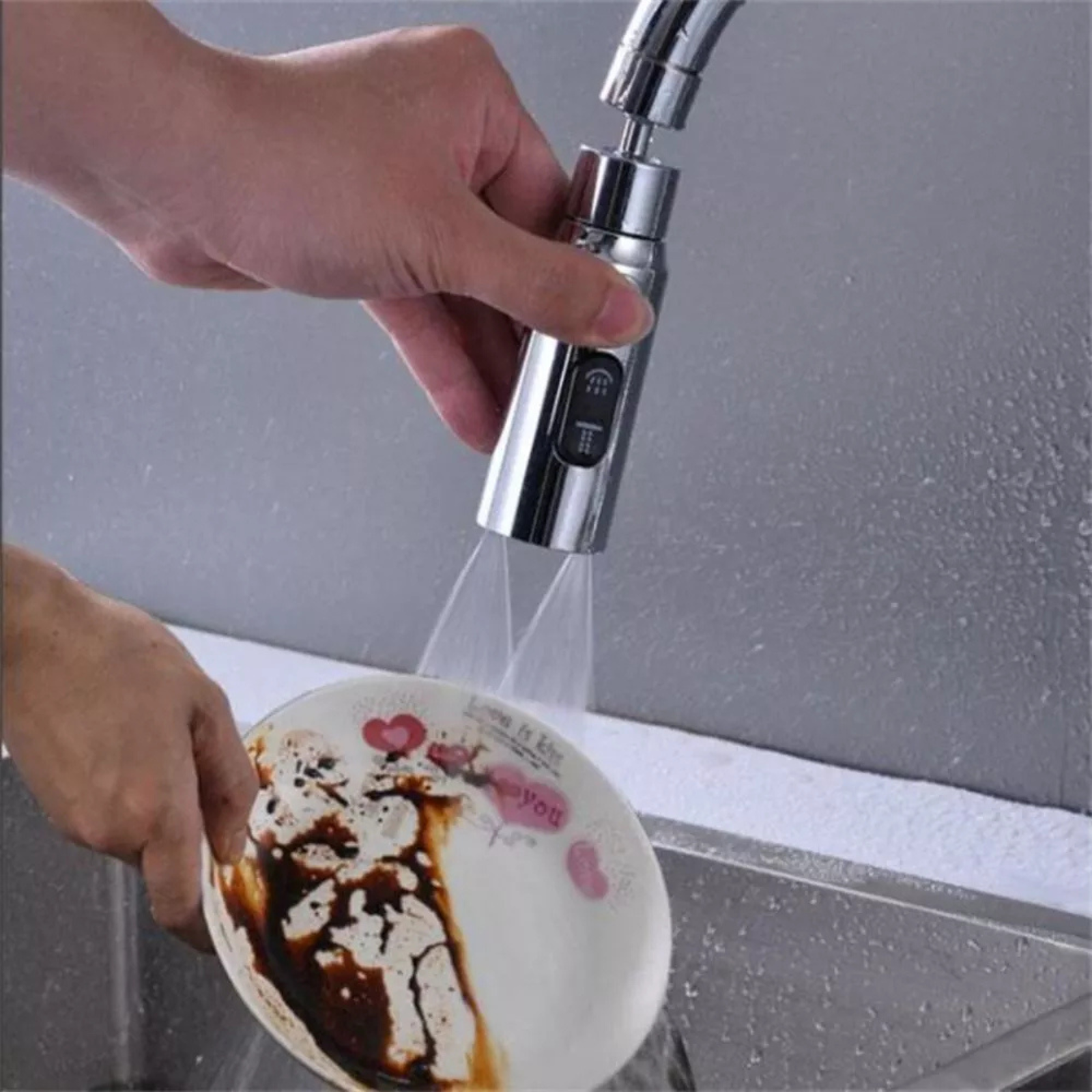 Sprayer Sink Tap Head Water 360° Saving Kitchen faucet extender Aerator Spray