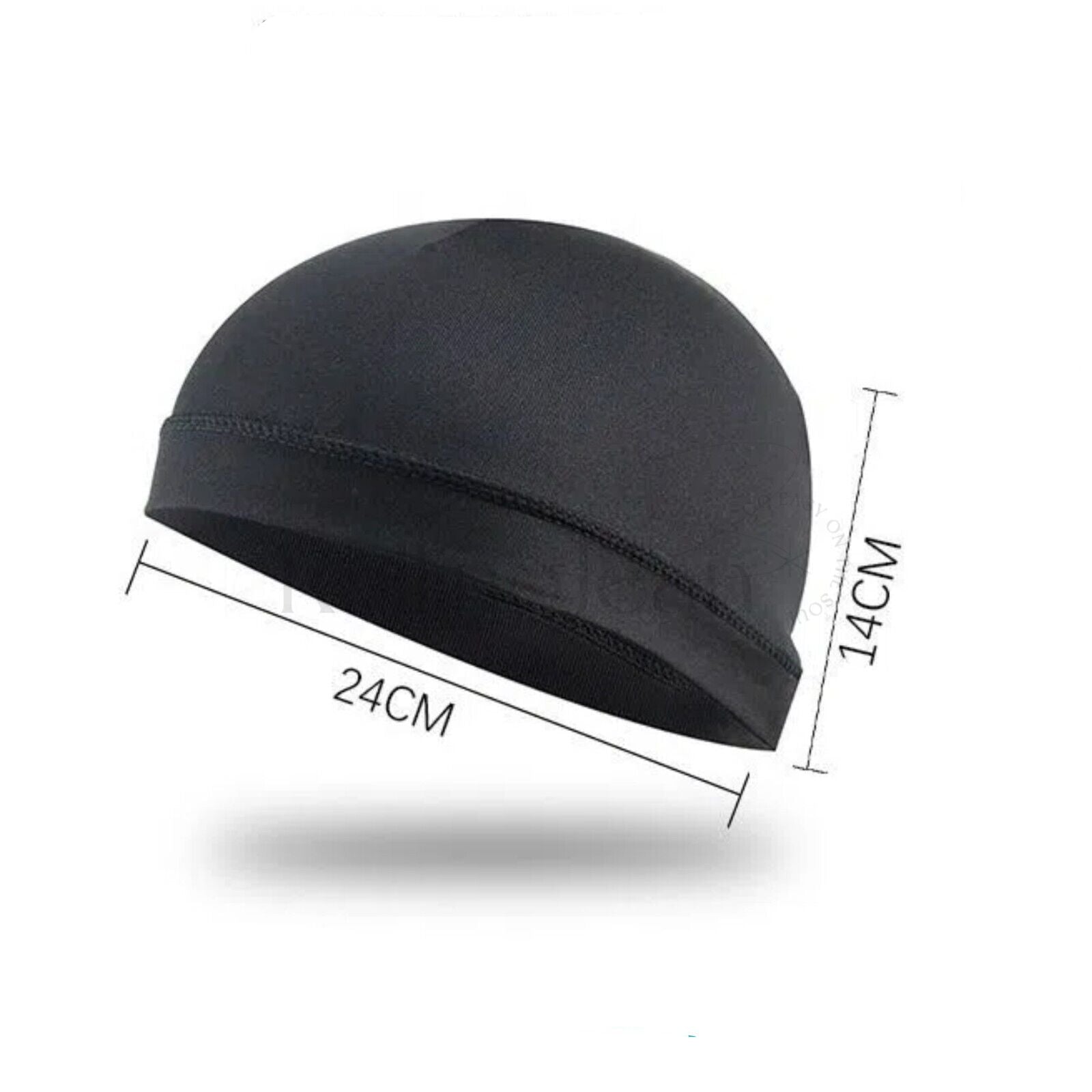 Motorcycle Helmet Liner Black Cycling Cap Running Beanie Wraps Skull Cap