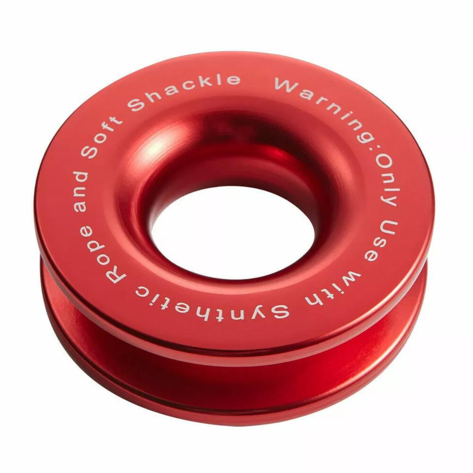 Shackle Winch Soft Ring Pulley 41000lbs Rope Off Road Recovery Ring Block Ring