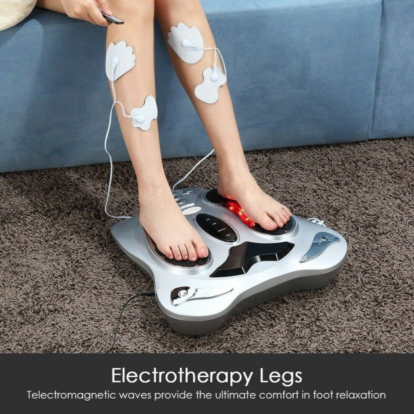 Wave Pulse Massage Machine Electromagnetic Foot Massager Booster