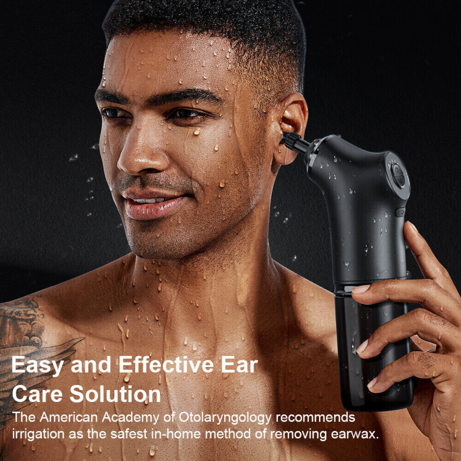 Ear Cleaner Earwax Removal Kit Smart Automatic Electric Ear Wax Remover Spray