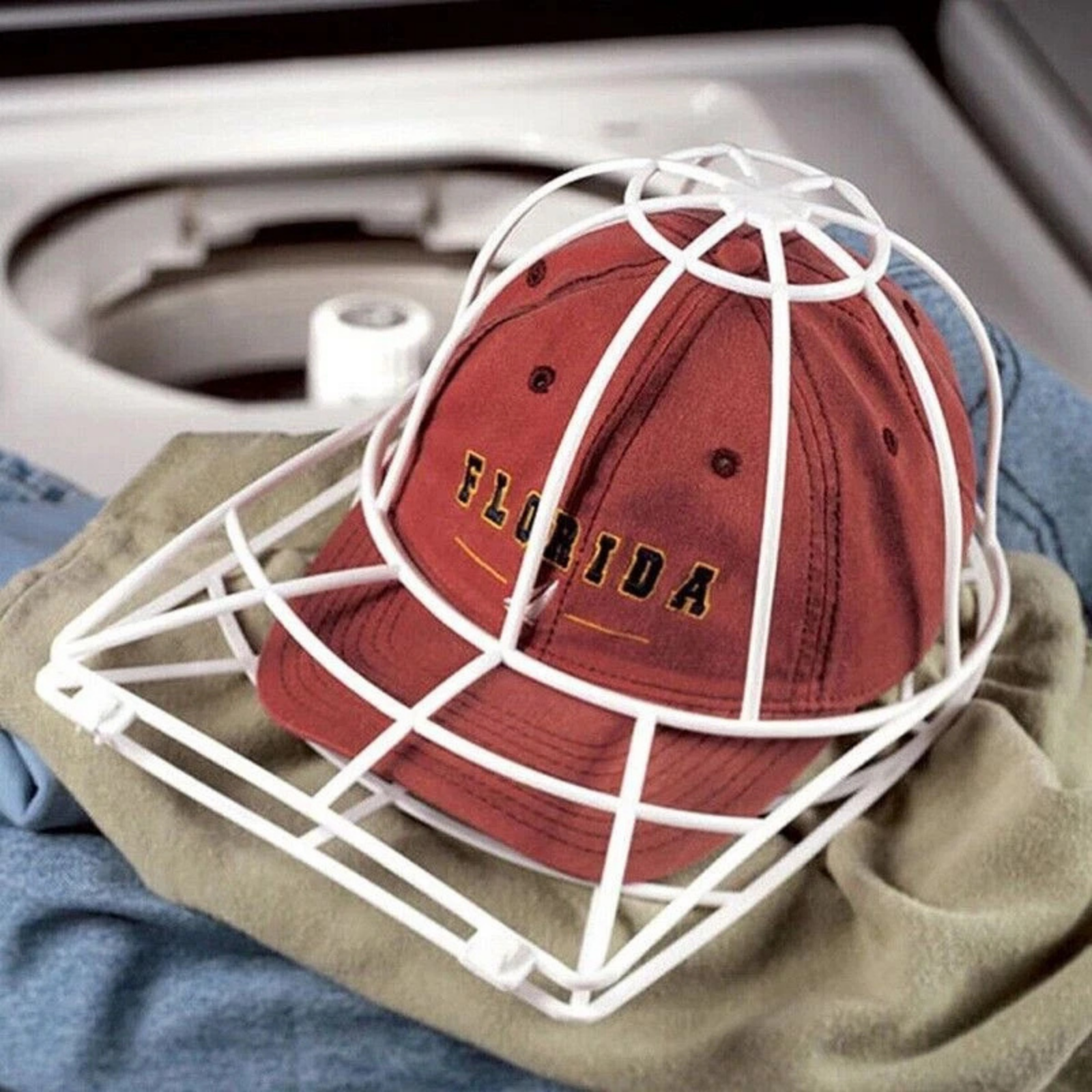 Hat Cleaner Baseball Caps Tool Frame Wash Cage Cap Washer White
