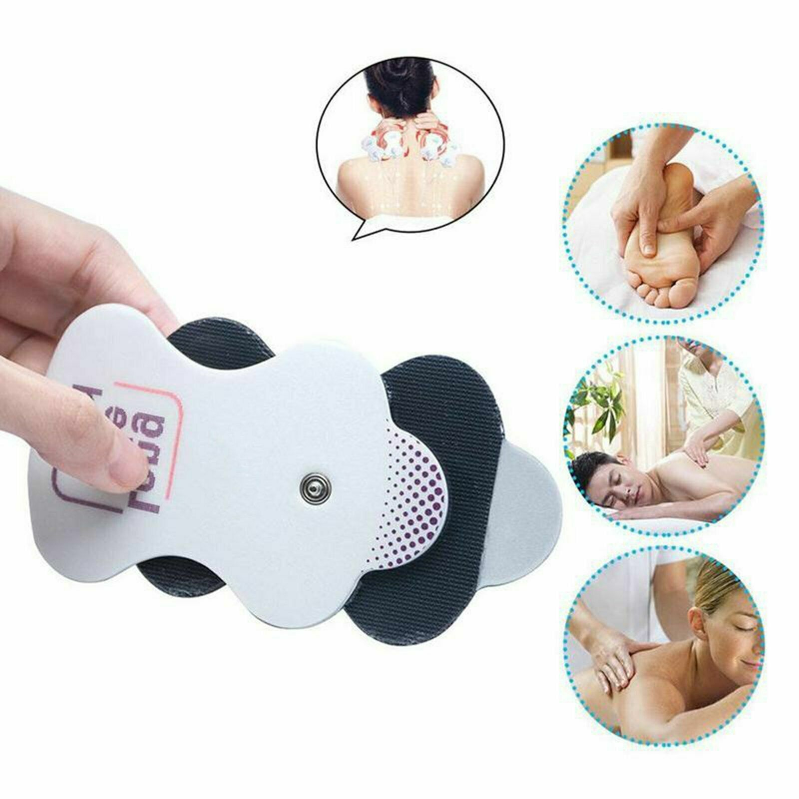 Long Life Massagers Tens Pads Electrode Replacement For Omron Elepuls