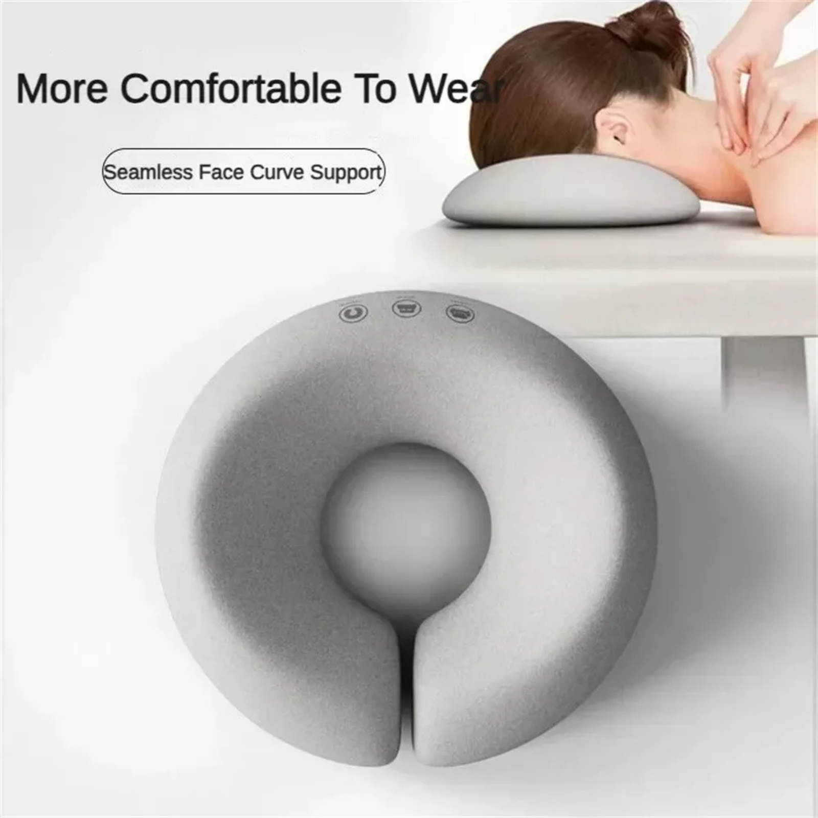 Cushion Pad Accessory Face Down Pillow Head Res U Shape Massage Table Cradle