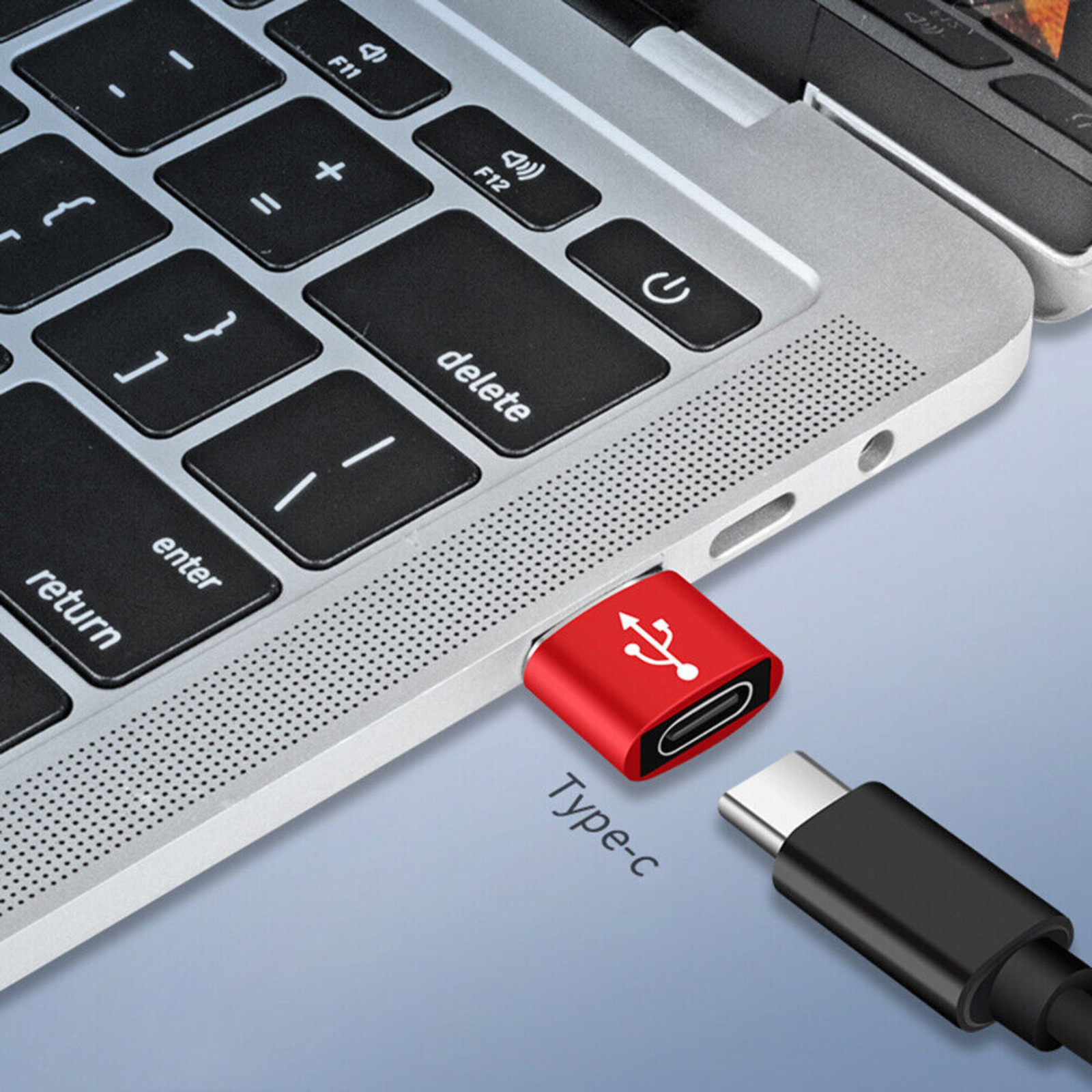 Adapter Fast Converter USB Type A Male to USB C Type C Female Charging Port