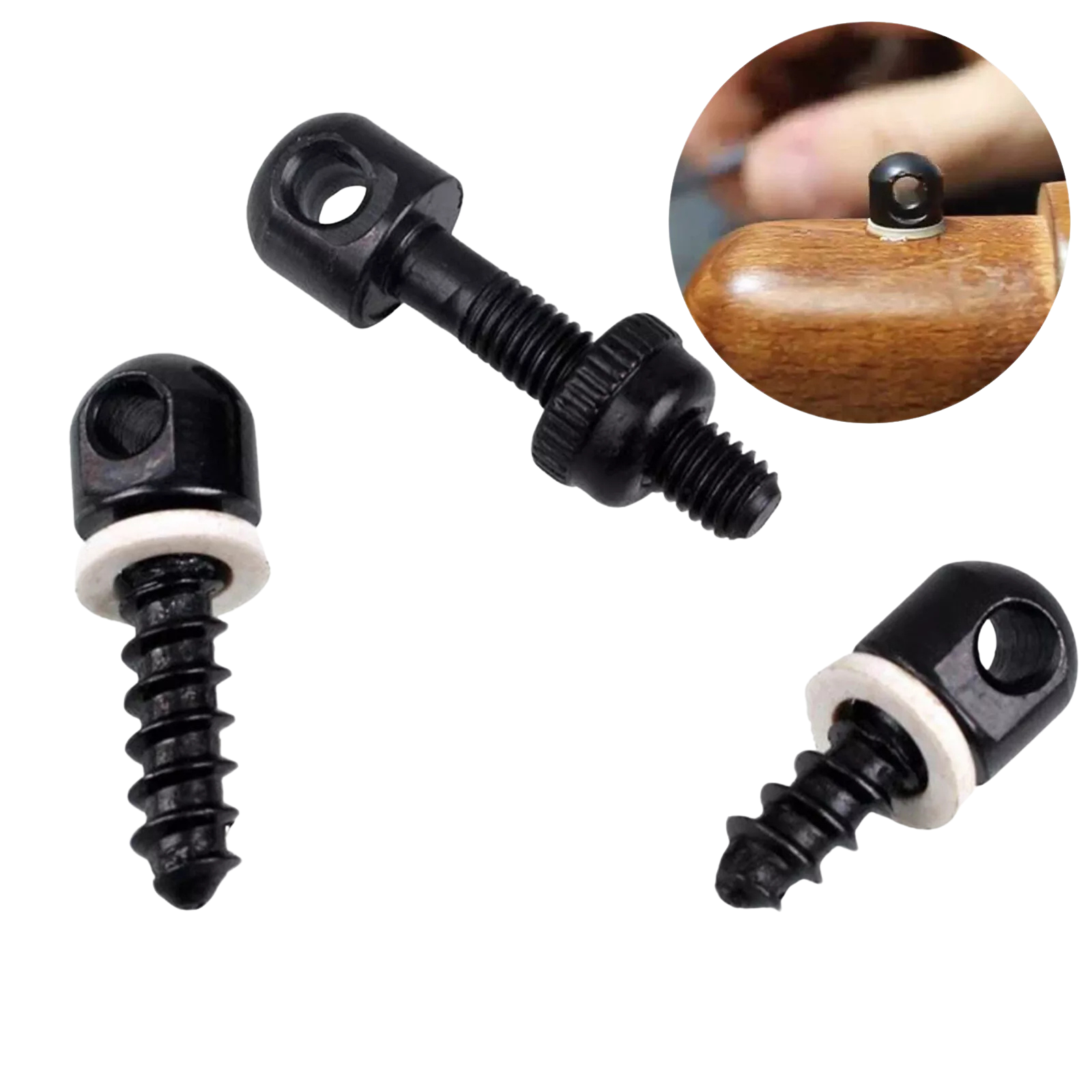 Sling Studs Mounting Screw Set Kit Rifles Swivel Stud Base Hunting 3x