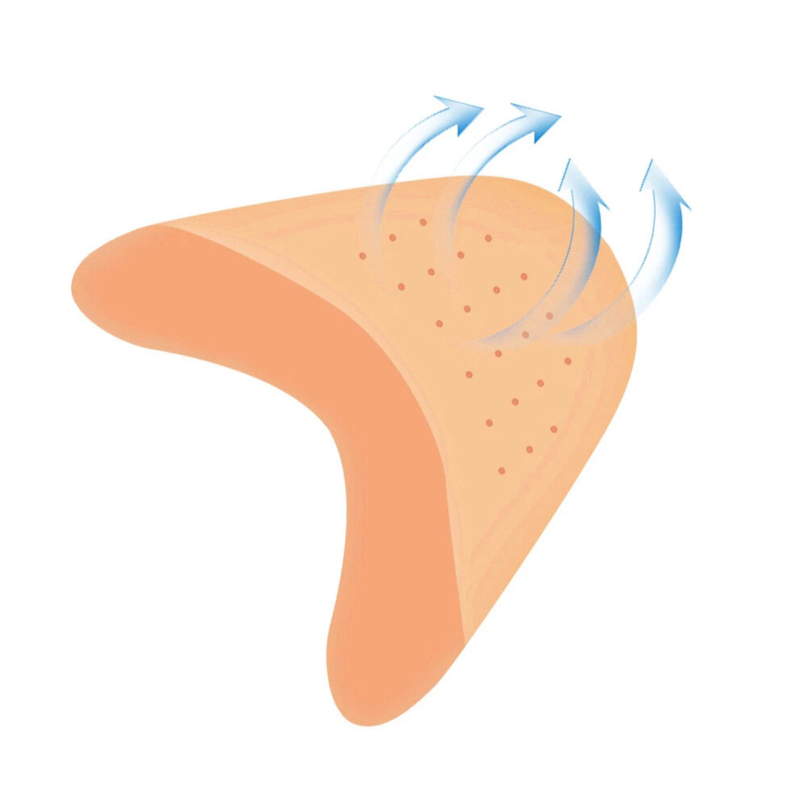 Toe Protector Silicone Gel Cushion Soft Pad Skin Colour Pain Relief Guard