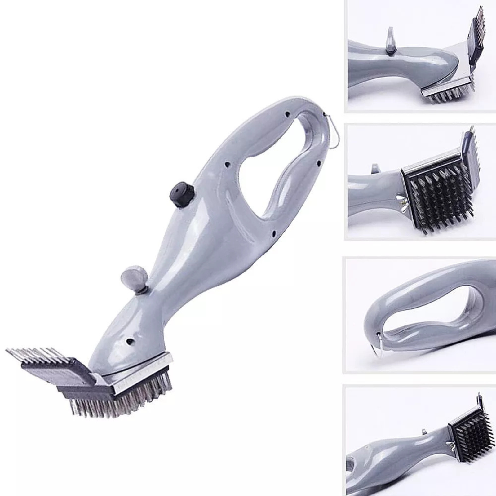 Barbeque Grill Brush For Charcoal Steam Cleaning Original