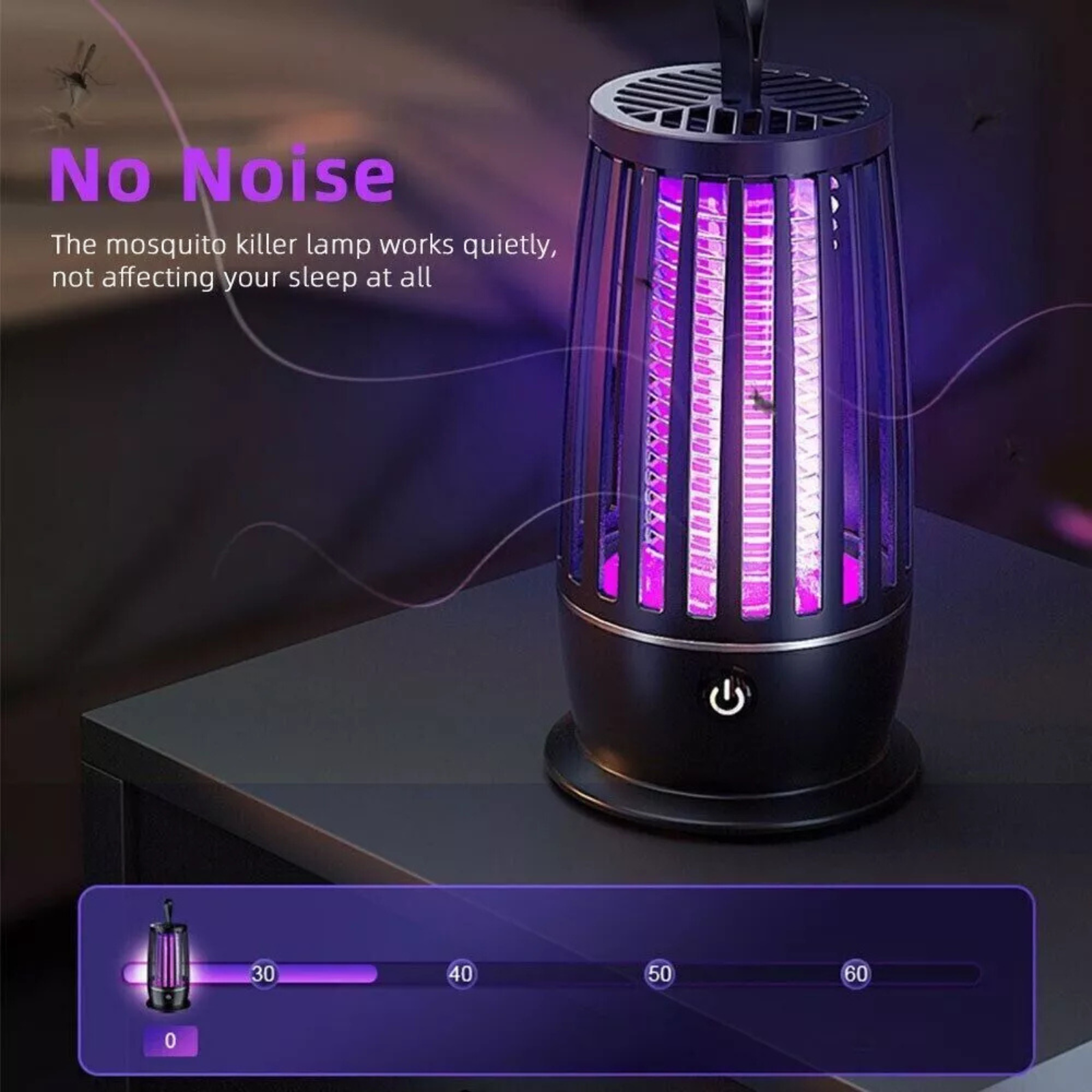 Catcher Mozzie Bug Zapper Fly Trap Insect LED Electric Mosquito Killer Lamp