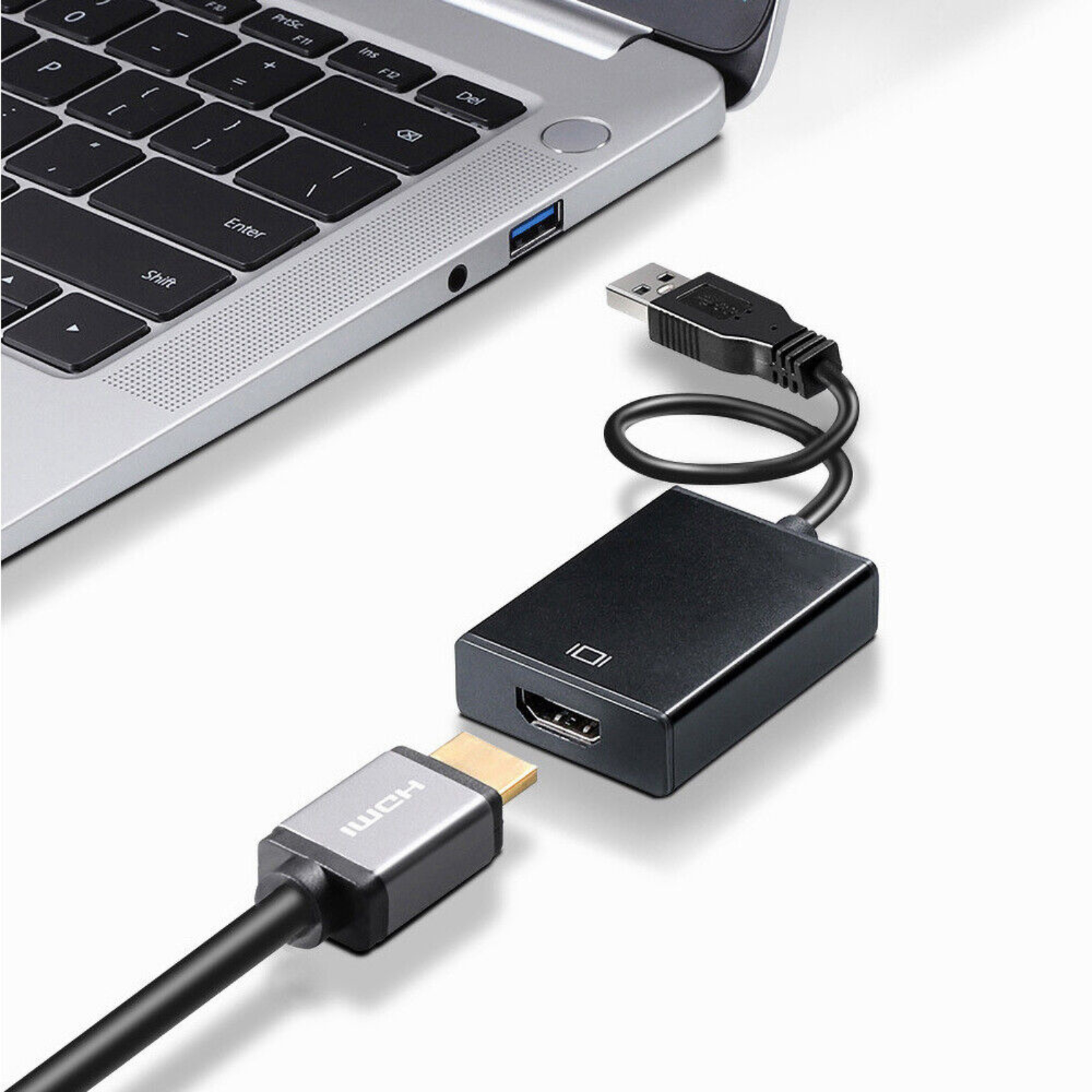 HDMI Converter Cable HD Display 1080P USB 3.0 Graphic Adapter Laptop PC