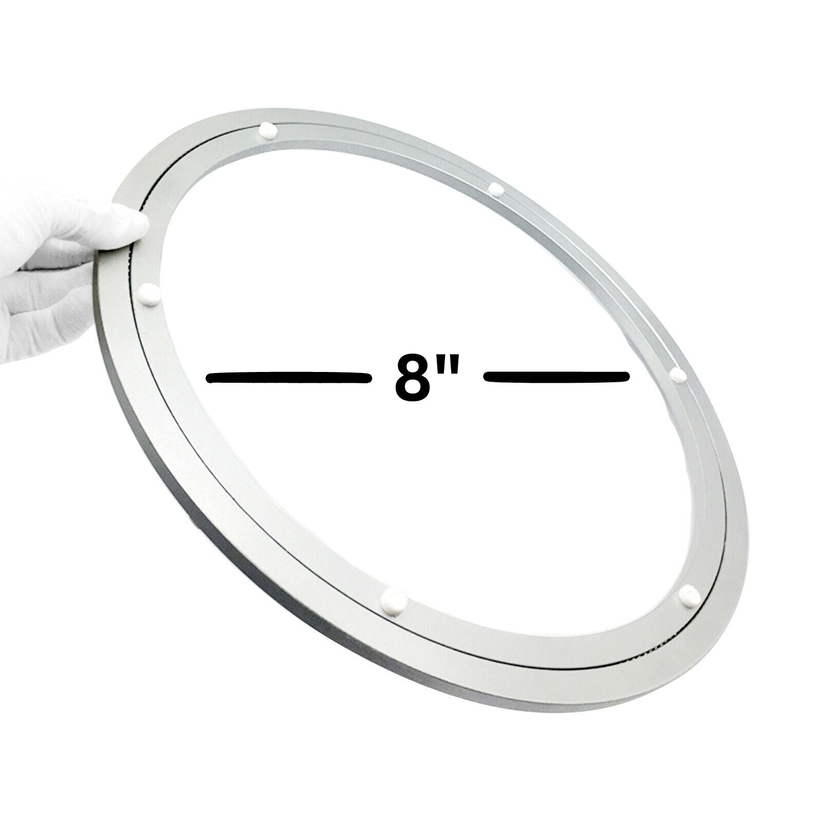 8" Rotating Lazy Susan Aluminium Round Swivel Plate Turntable Bearing