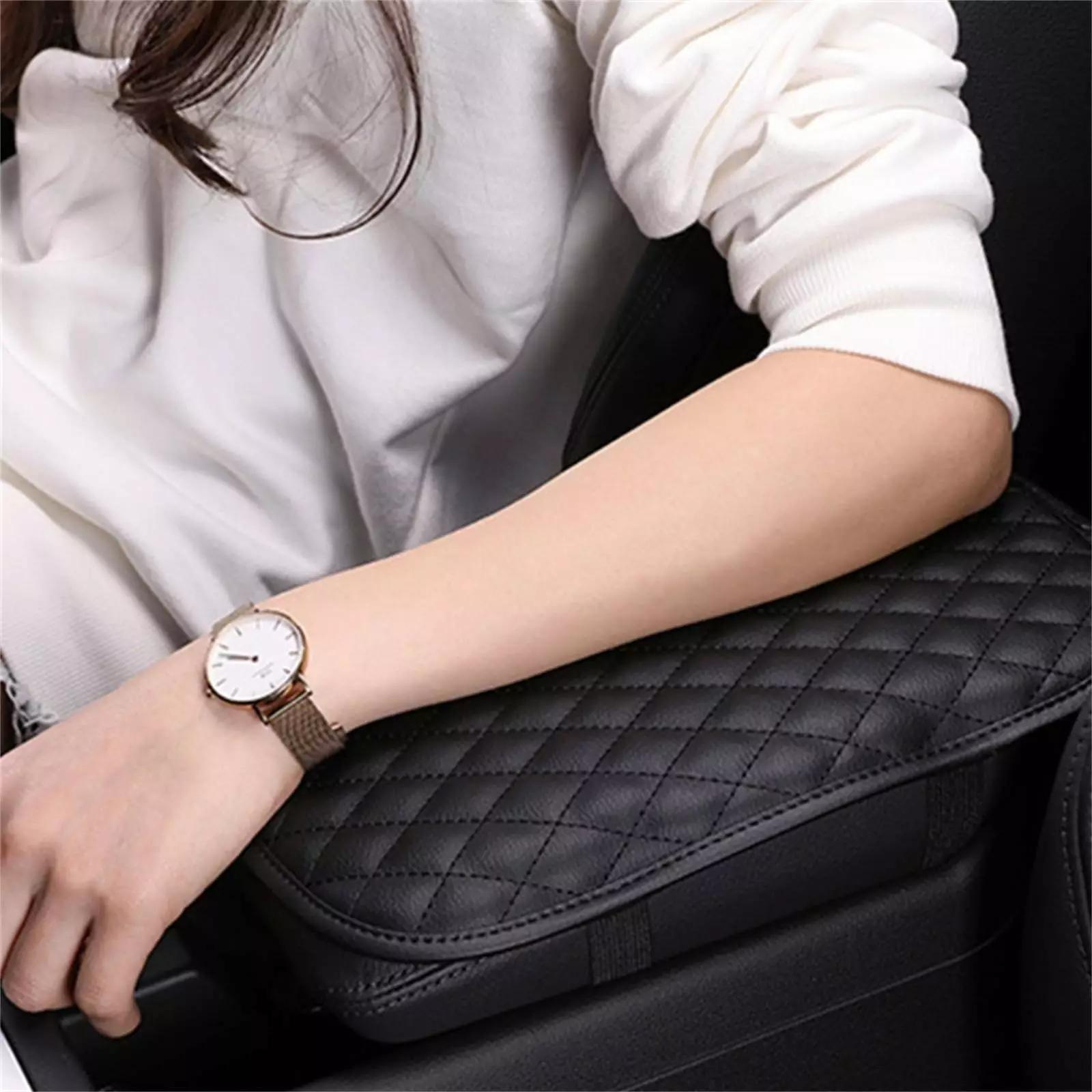 Cushion Cover Car Armrest Center Console Box Pad Protector Universal Accessories