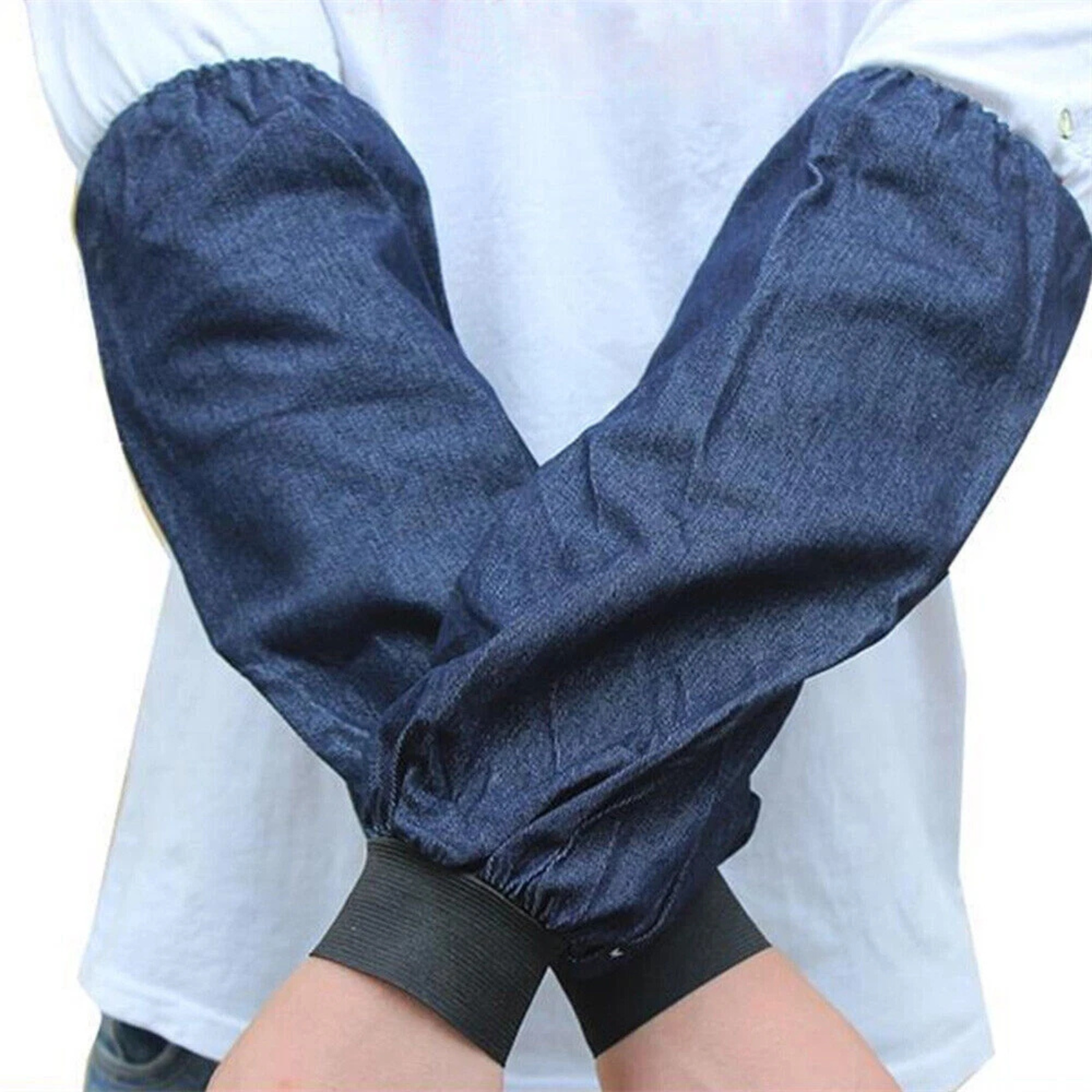 1 Pair Welding Sleeves Arm Protection Flame-Resistant Sun Welder Cover