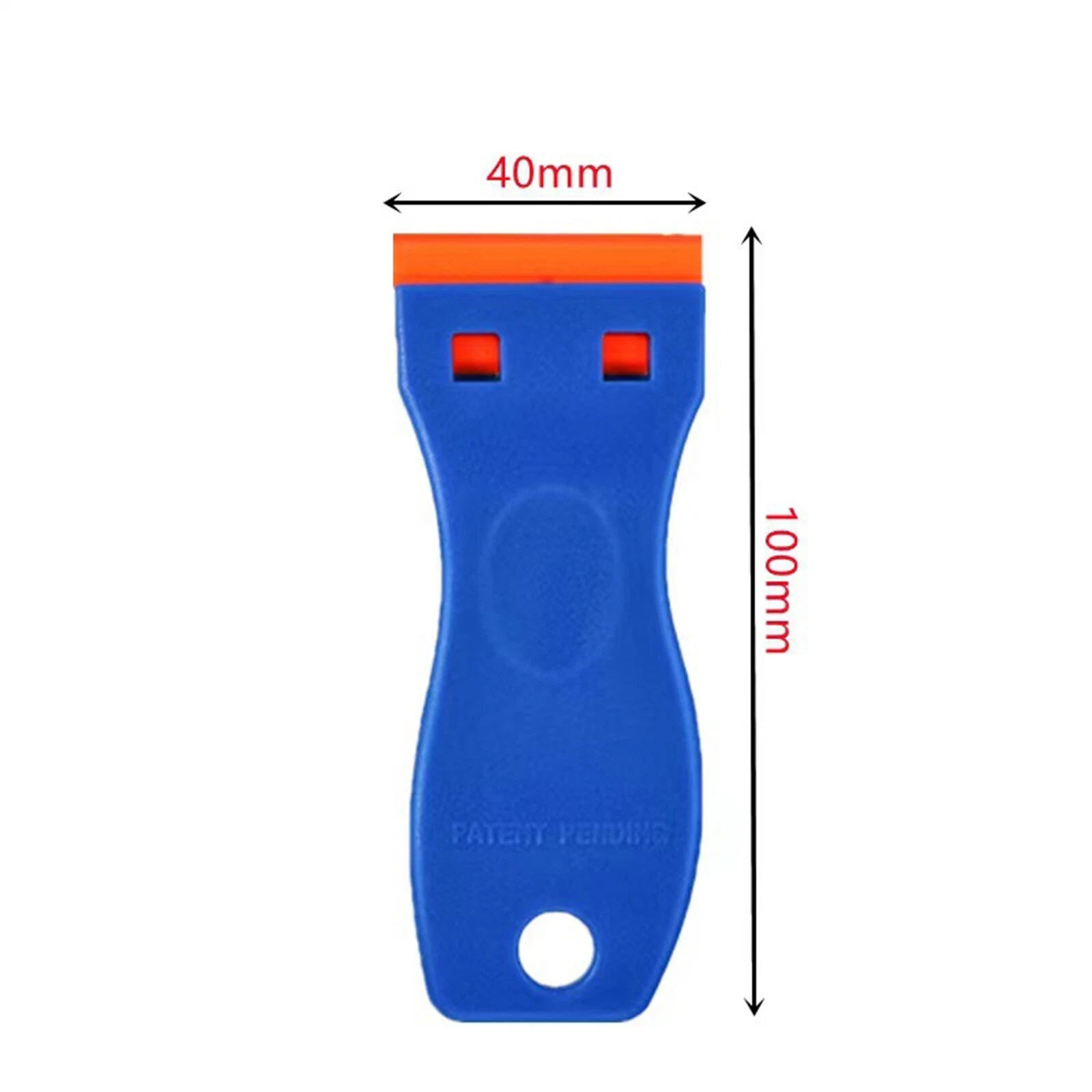 2x Sticker Scraper Razor + 100PCS Blades Plastic Remover Tool