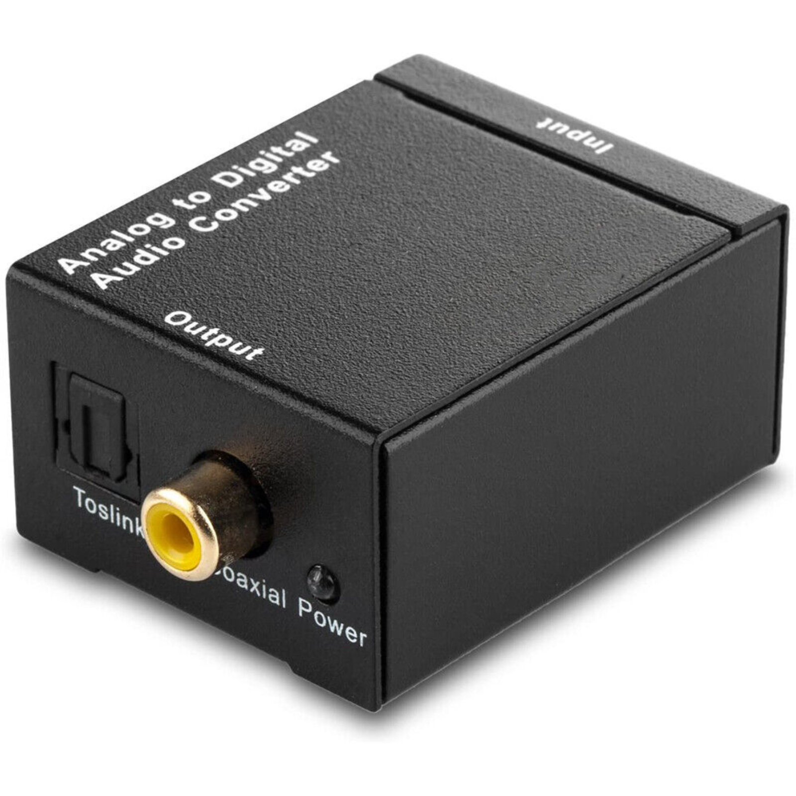 Audio Analog Converter Adapter Digital Optical Coaxial Toslink DAC RCA