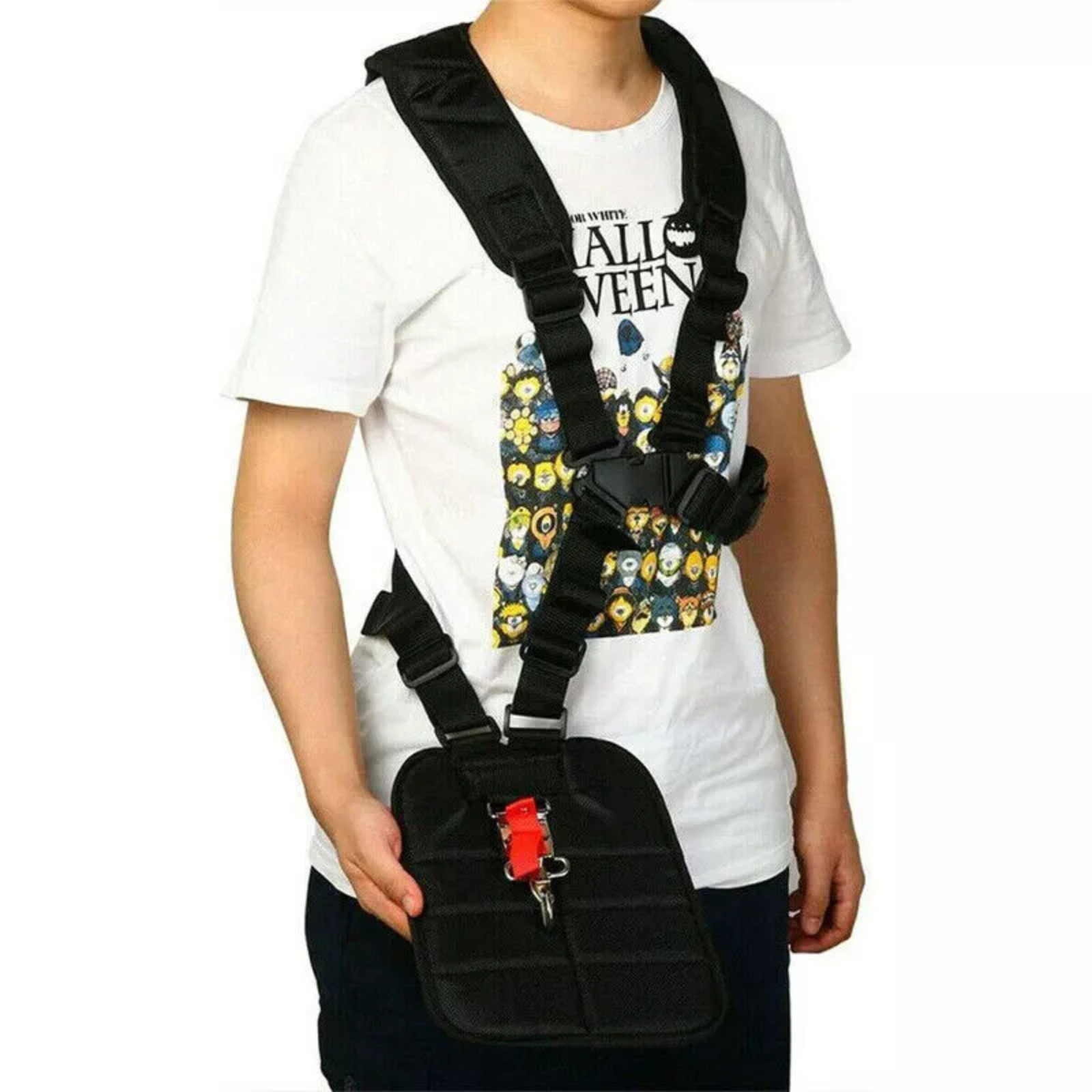 Universal Whipper Snipper Trimmers Double Shoulder Strap Harness For Brushcutter