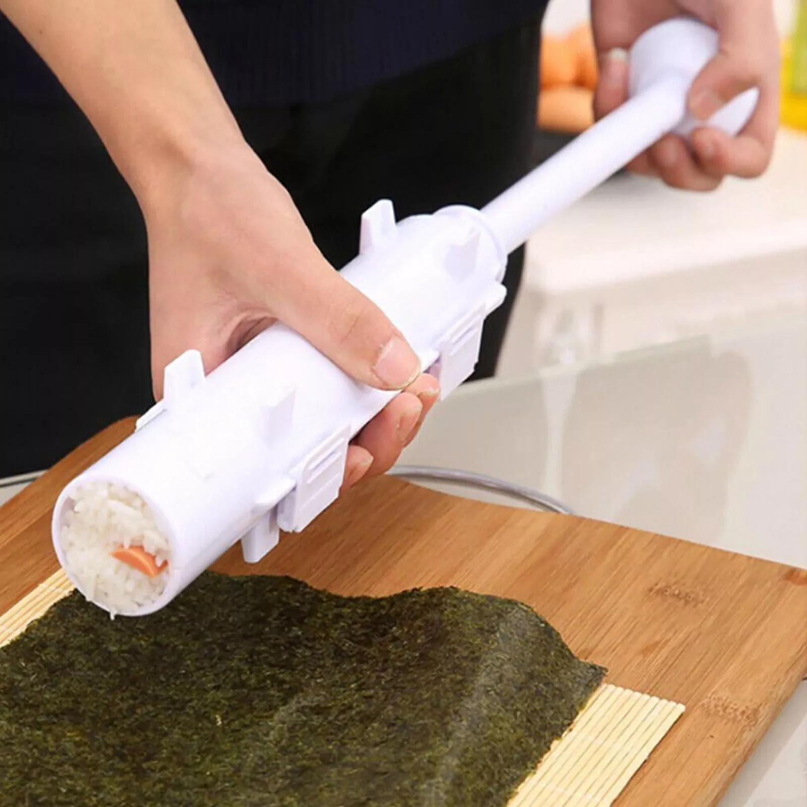 Kitchen Tool DIY Sushi Maker Rice Roller Mold Set for Beginners
