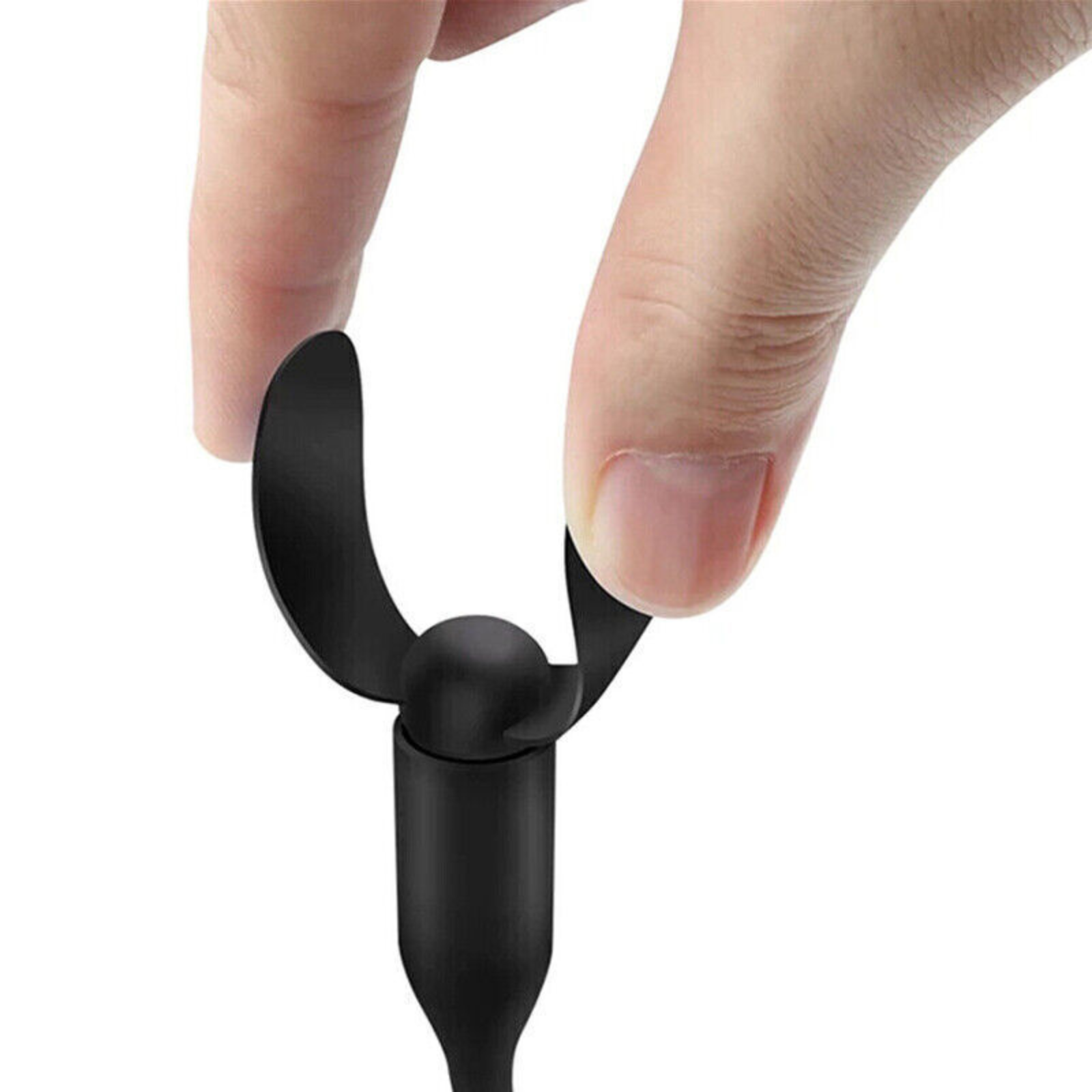 Detachable Mini USB Fan Cooling Cooler Portable for PowerBank/PC/Laptop Black