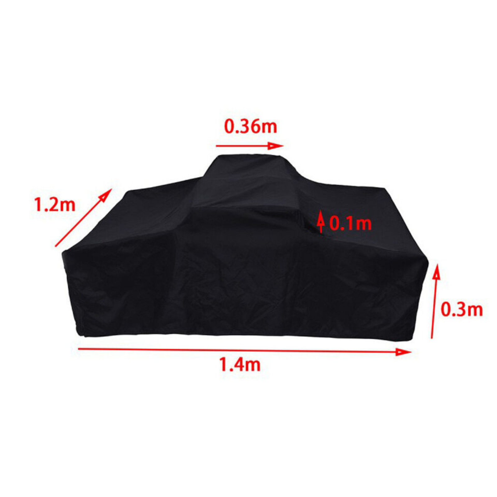 Waterproof Travel Camping Trailer Cover 1.4m Universal Roof Top Tent Camper