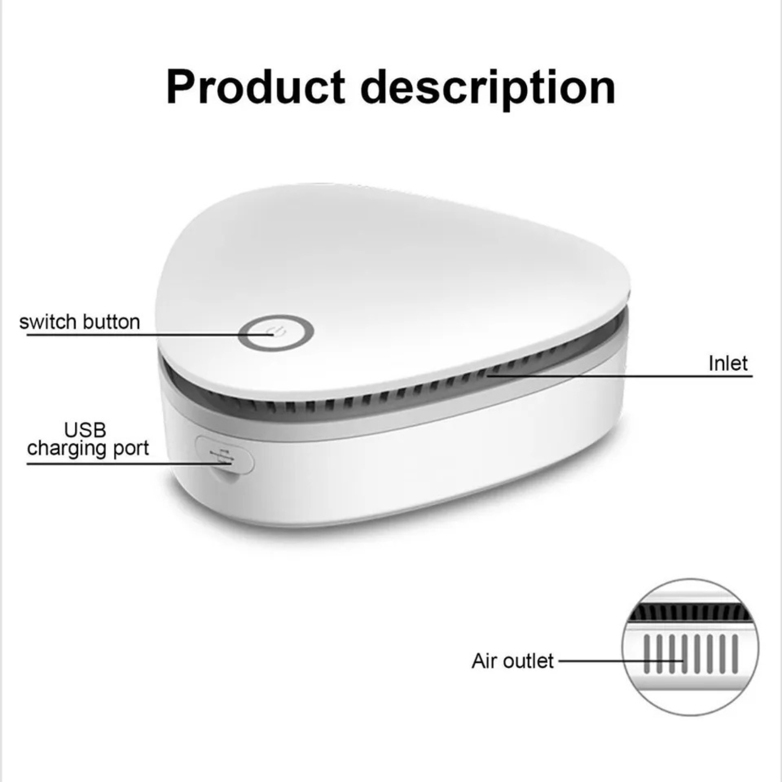 Ultimate Odor Remover Machine Smoke Smell Home CDS