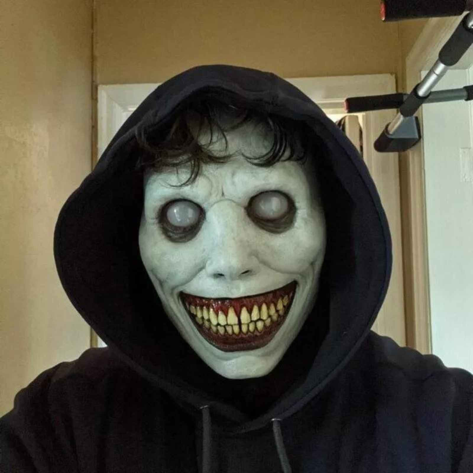 Scary Latex Face Mask Horror Halloween Monster Dead Smiling Demons Zombie