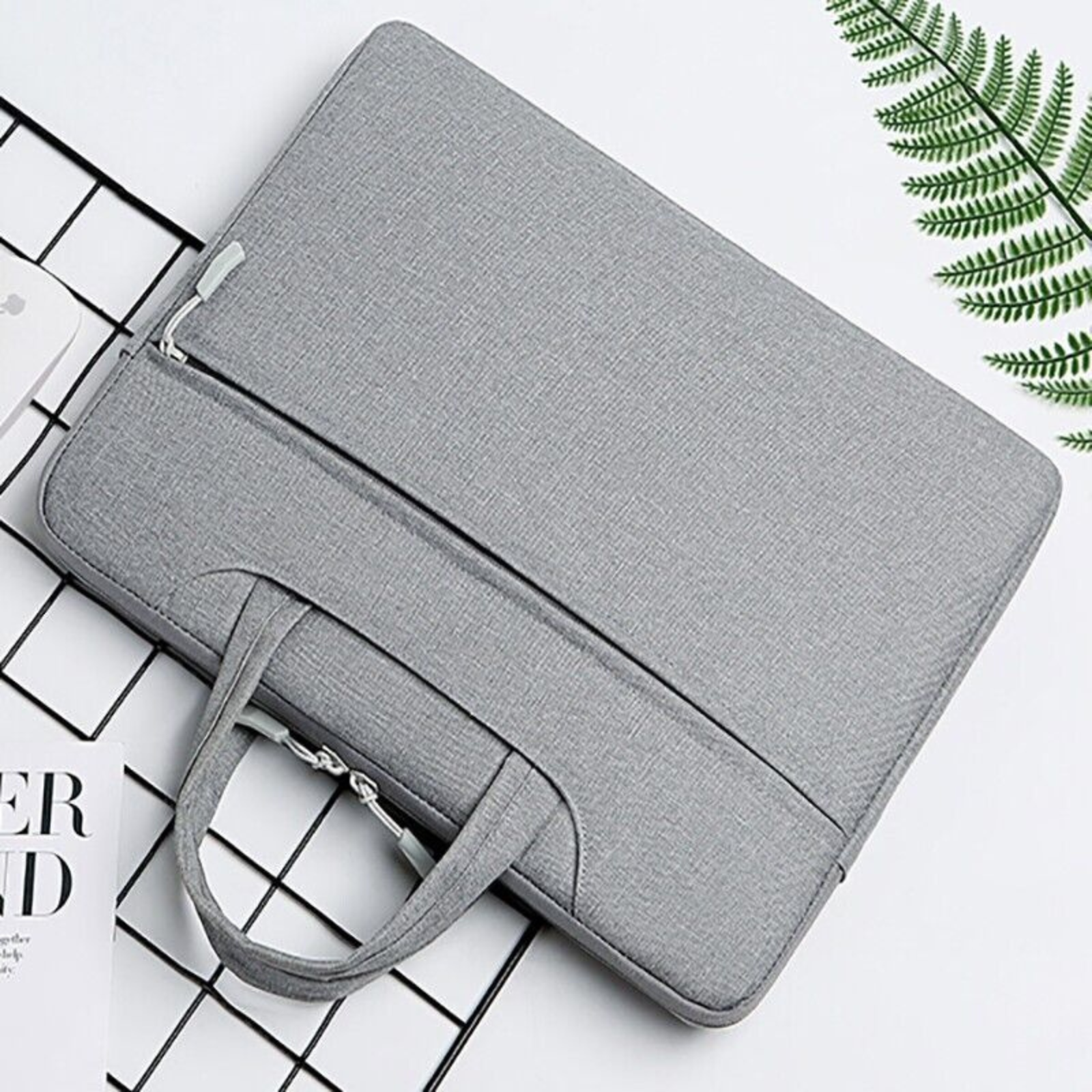 Macbook Air/Pro HP 15" Notebook Laptop Sleeve Carry Case Cover Bag Grey