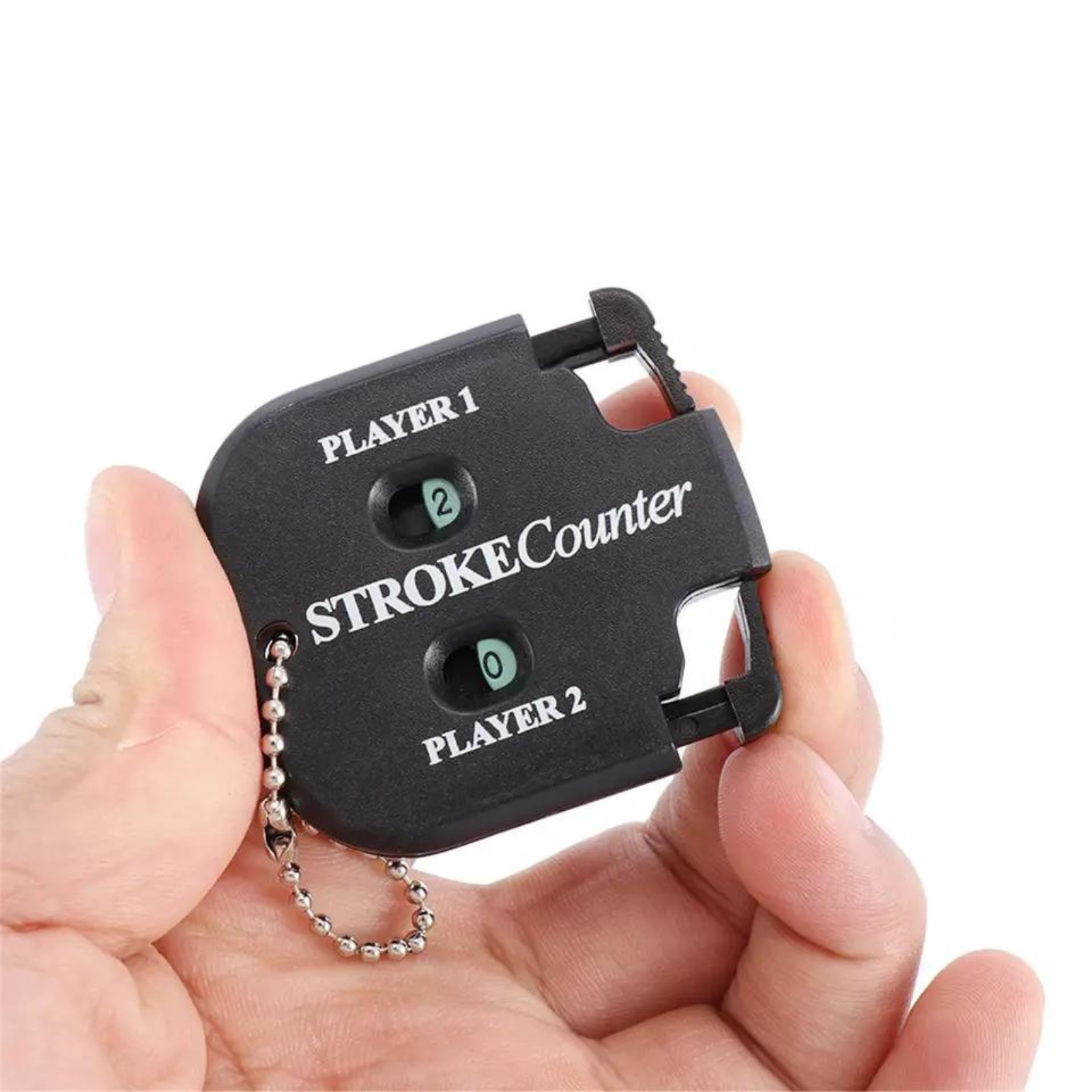 1x Two Digit Scoring Keeper Golf Counter Black Shot Stroke Putt Score Count